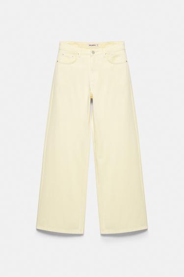 Low-rise baggy jeans — Yellow 5