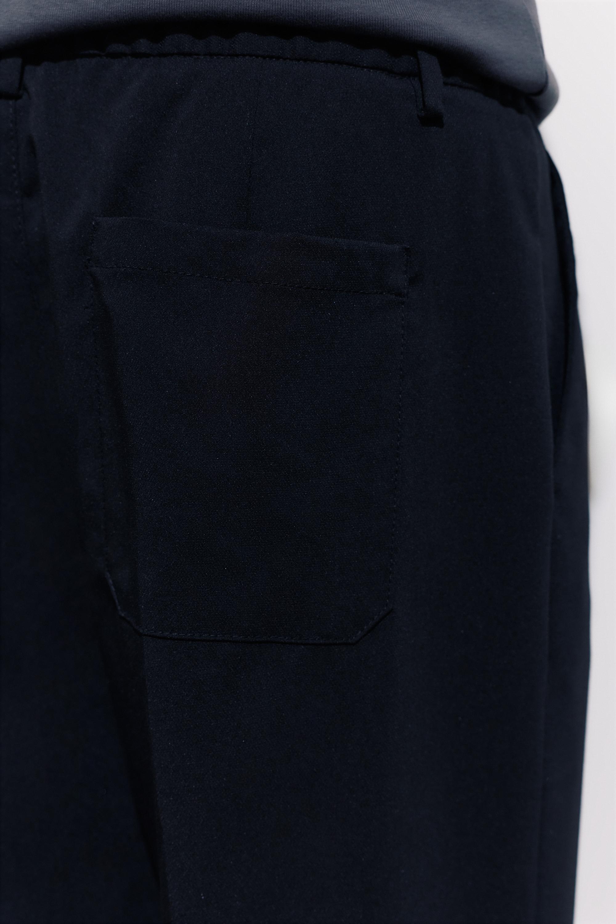 Tailored fit geniş paça pantolon - Görsel 8