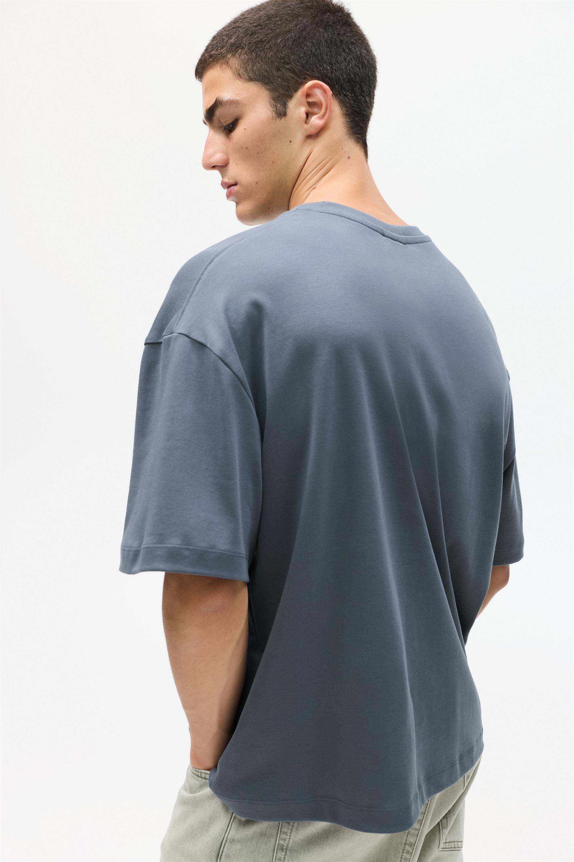 Boxy T-shirt — Blue