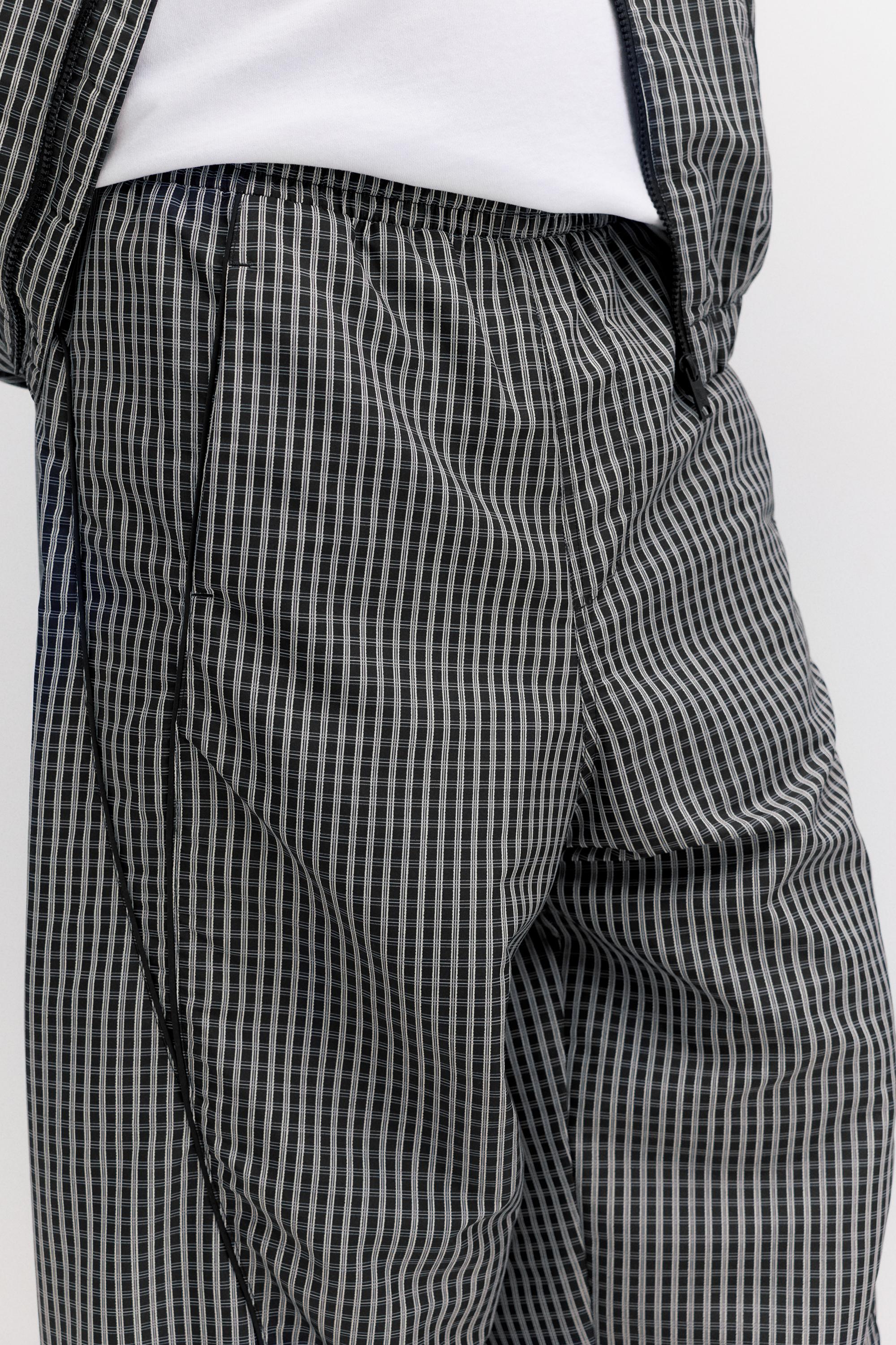 STWD sports joggers — Black/White