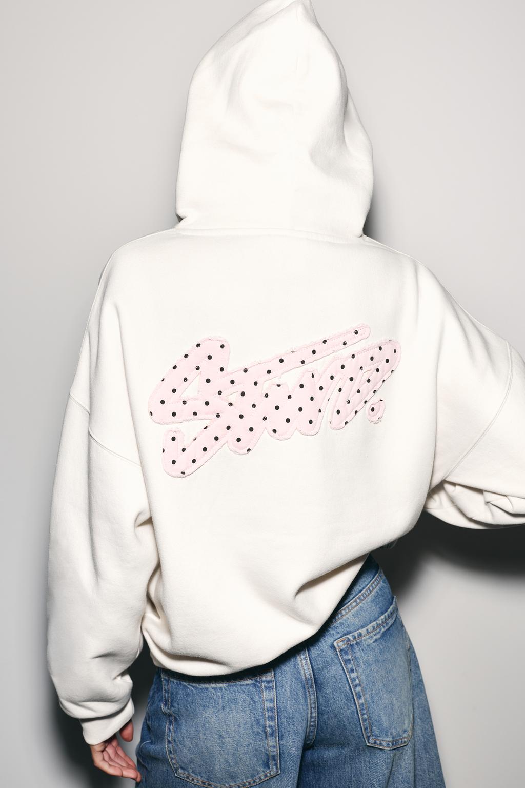Pull&Bear Oversized qrafik hudi