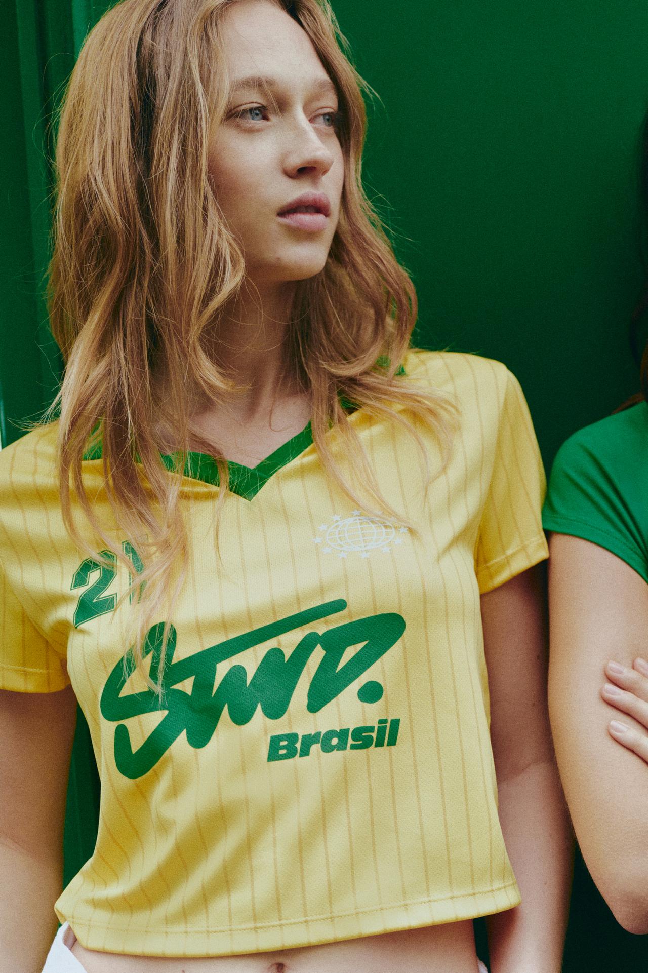STWD Brazil T-shirt — Yellow