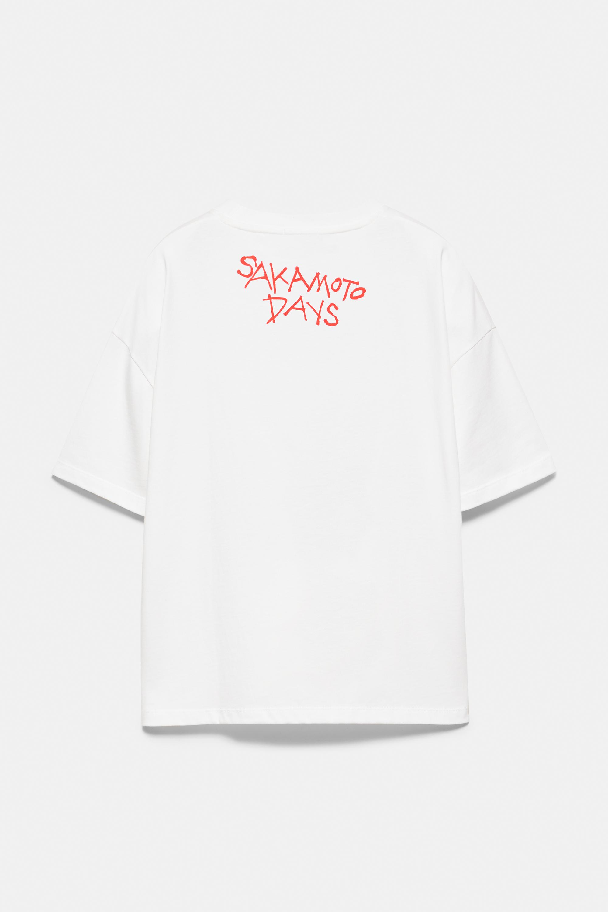 Sakamoto Days regular fit T-shirt — White
