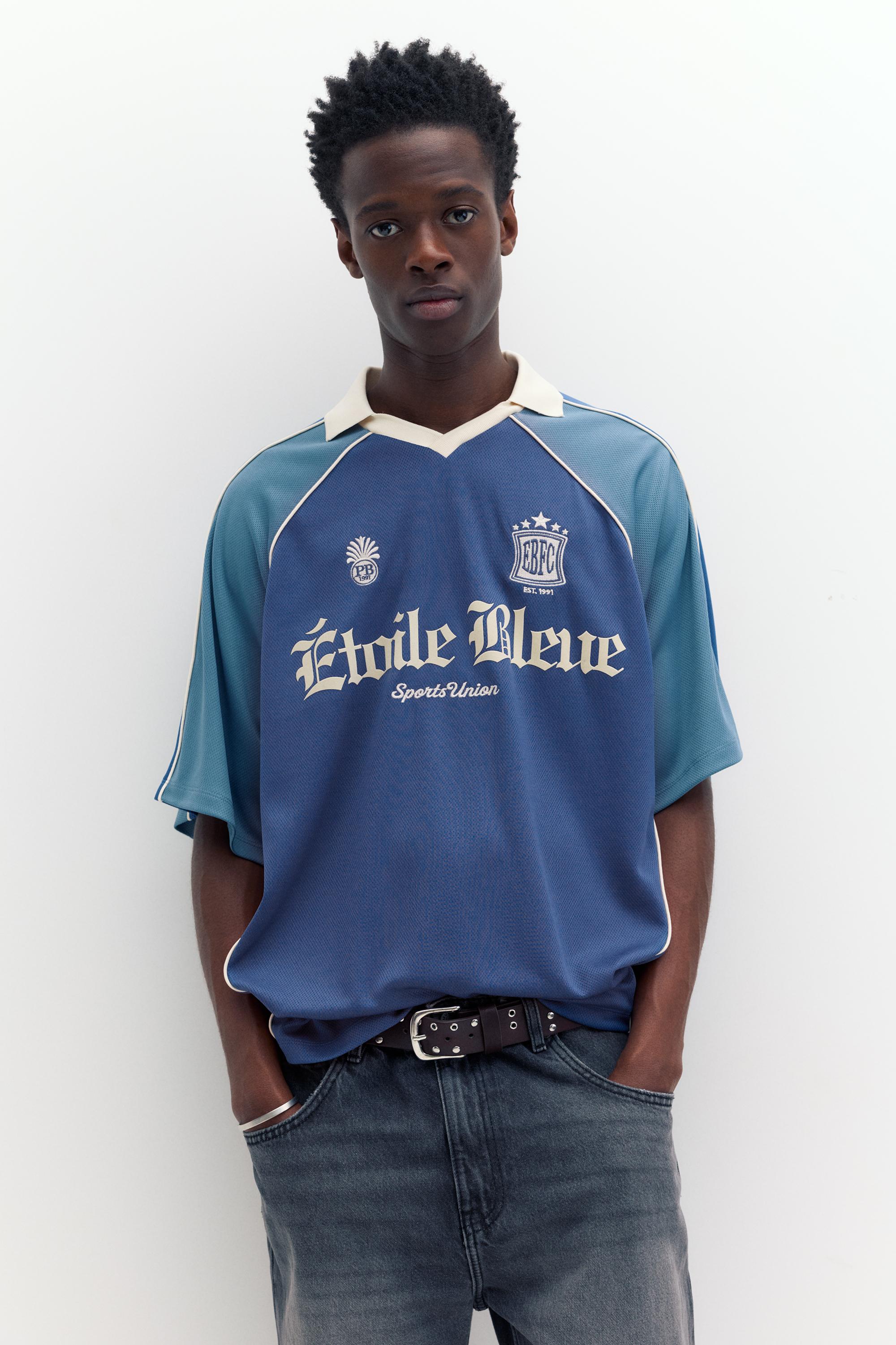 STWD grafik detaylı futbol polo - Görsel 9