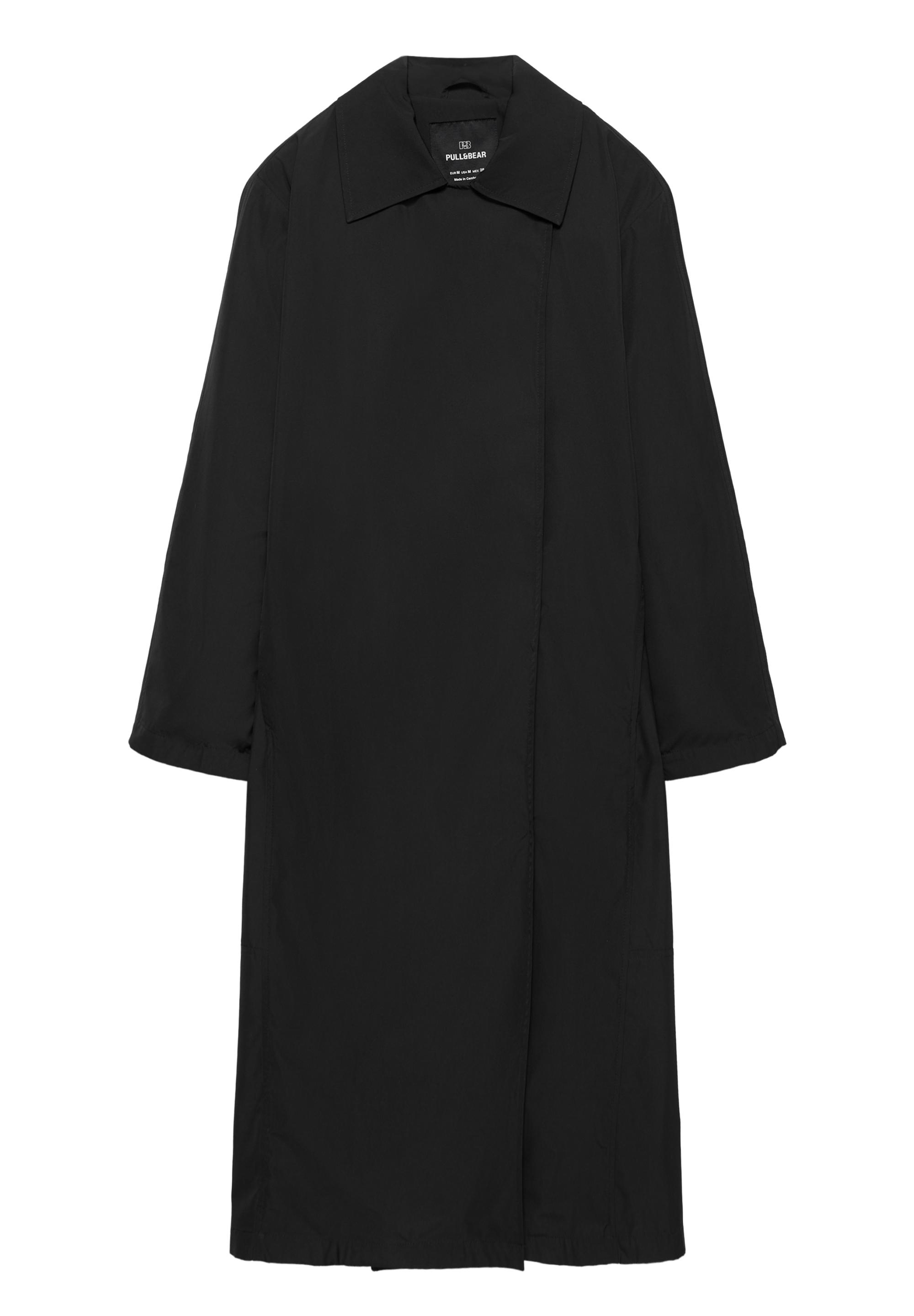 Oversize hafif trençkot - Görsel 5