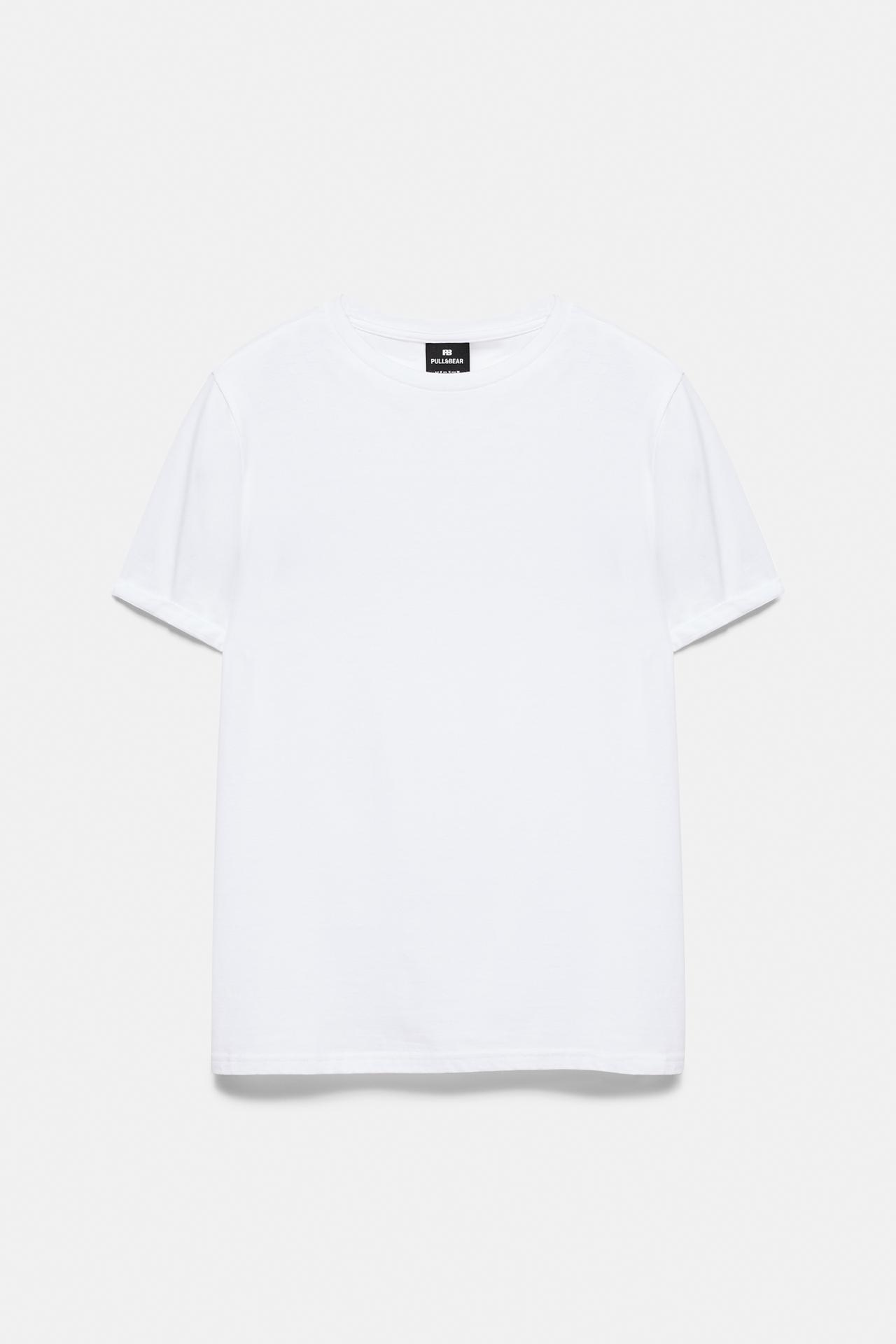 Muscle fit T-shirt — White