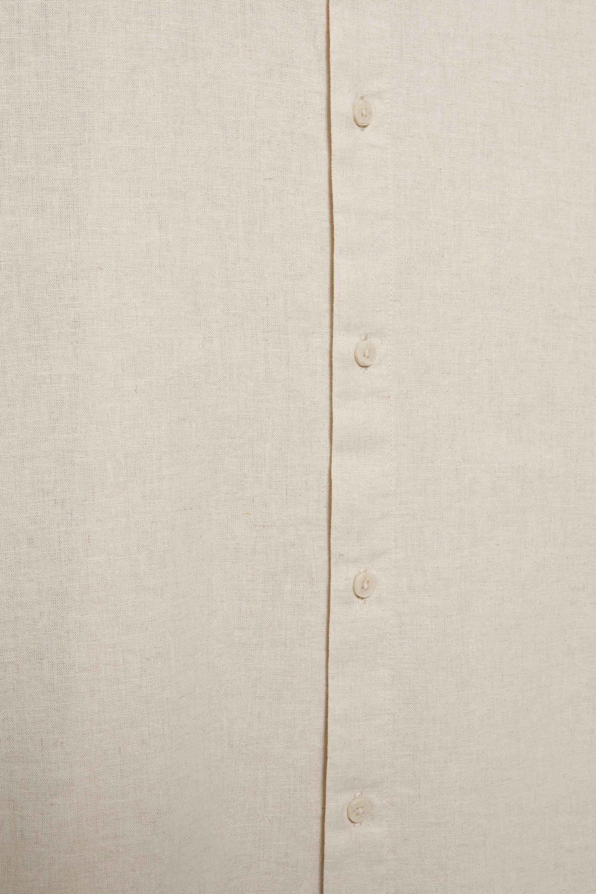 Ketenli gömlek - Görsel 21