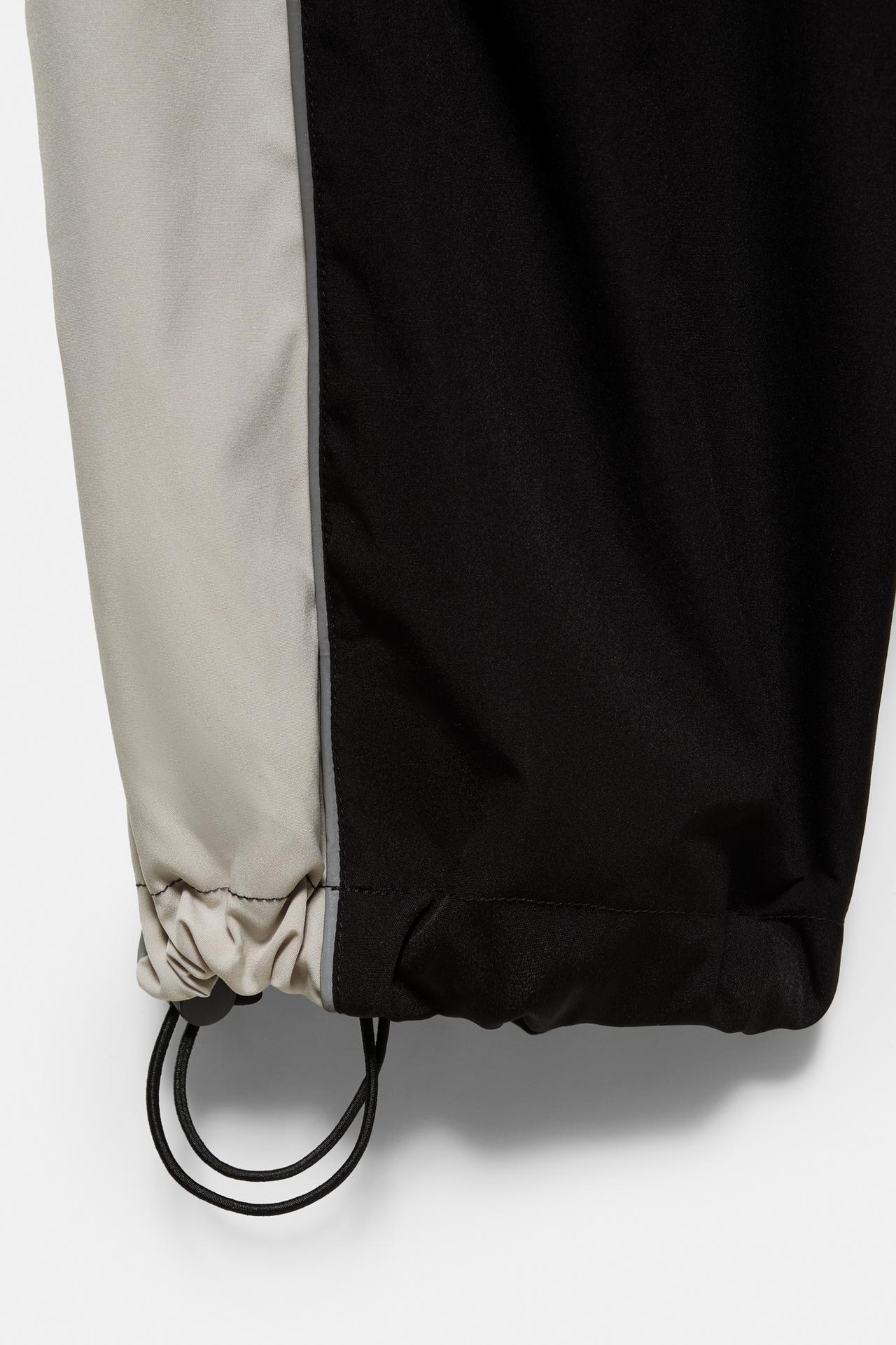 STWD panelled joggers — Black