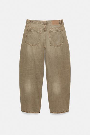 Baggy balloon jeans — Tobacco brown 8