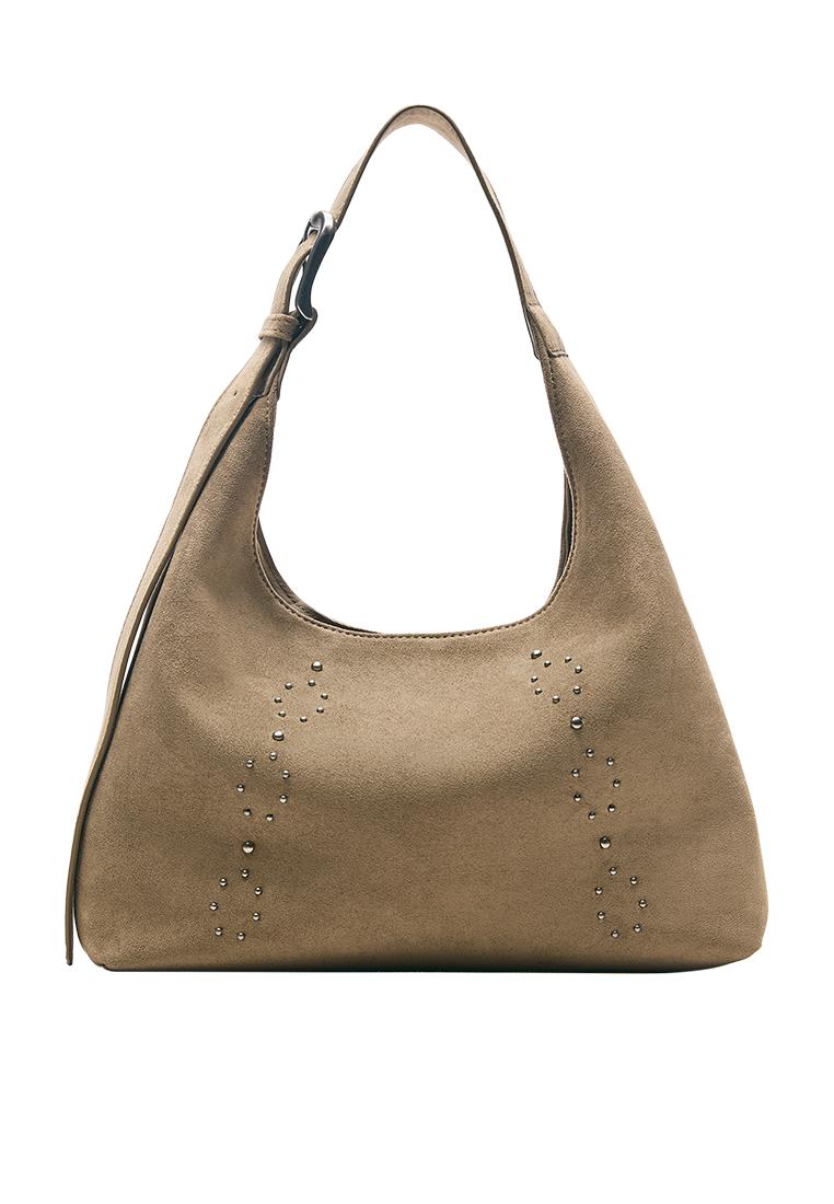 Studded tote bag — Leather