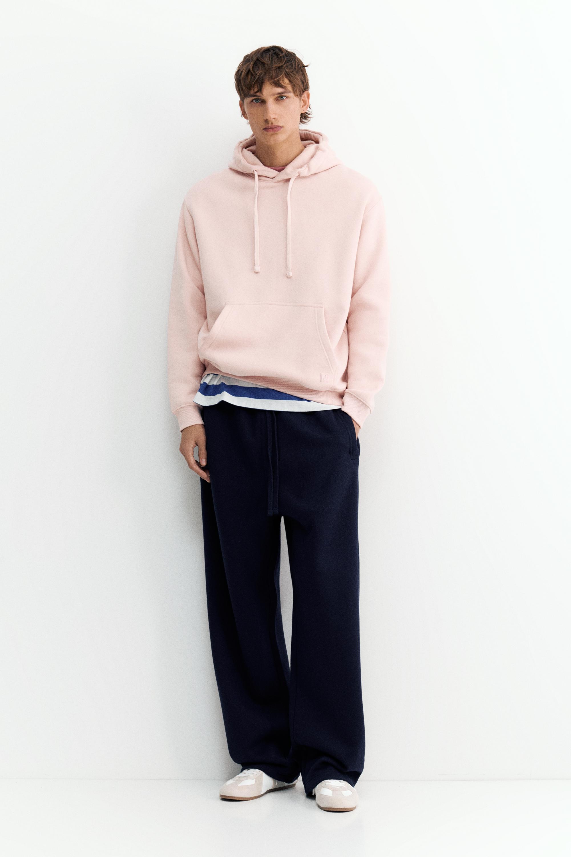 Basic hoodie — Pink