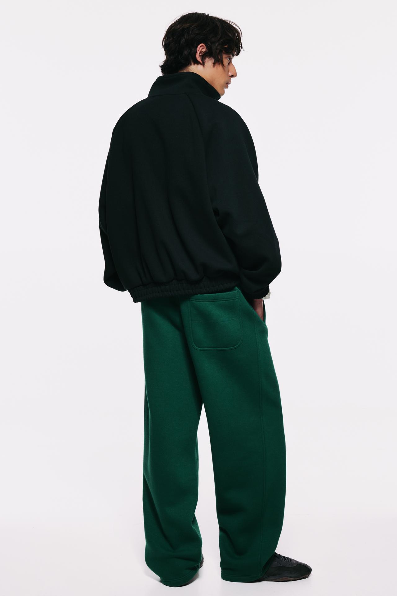 Basic baggy tracksuit bottoms — Bottle