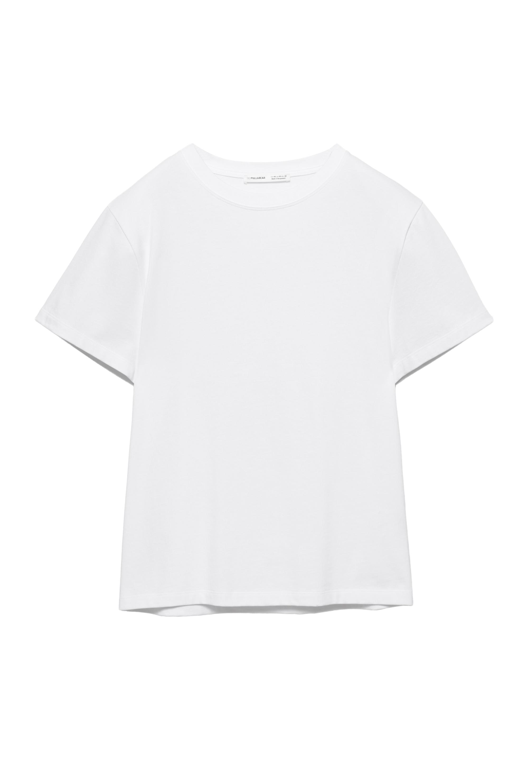 Short sleeve T-shirt 100% cotton — White