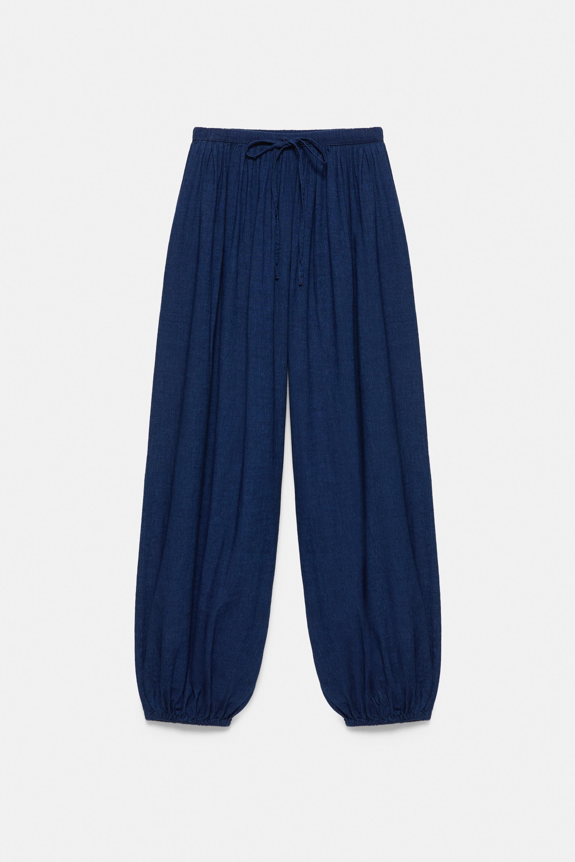 Sarouel trousers — Dark blue