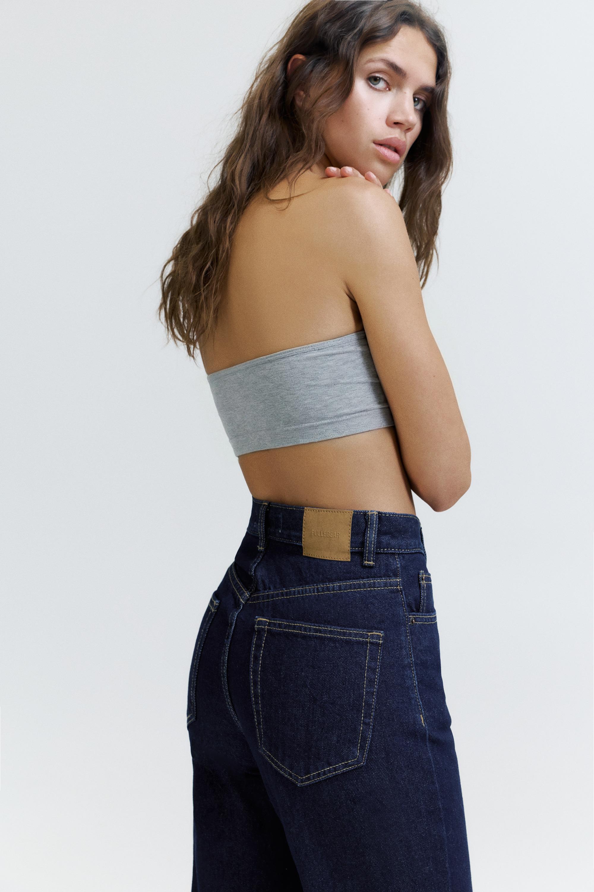 Mom fit yüksek bel jean - Görsel 193