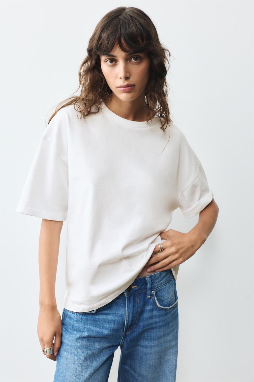 Oversize short sleeve T-shirt