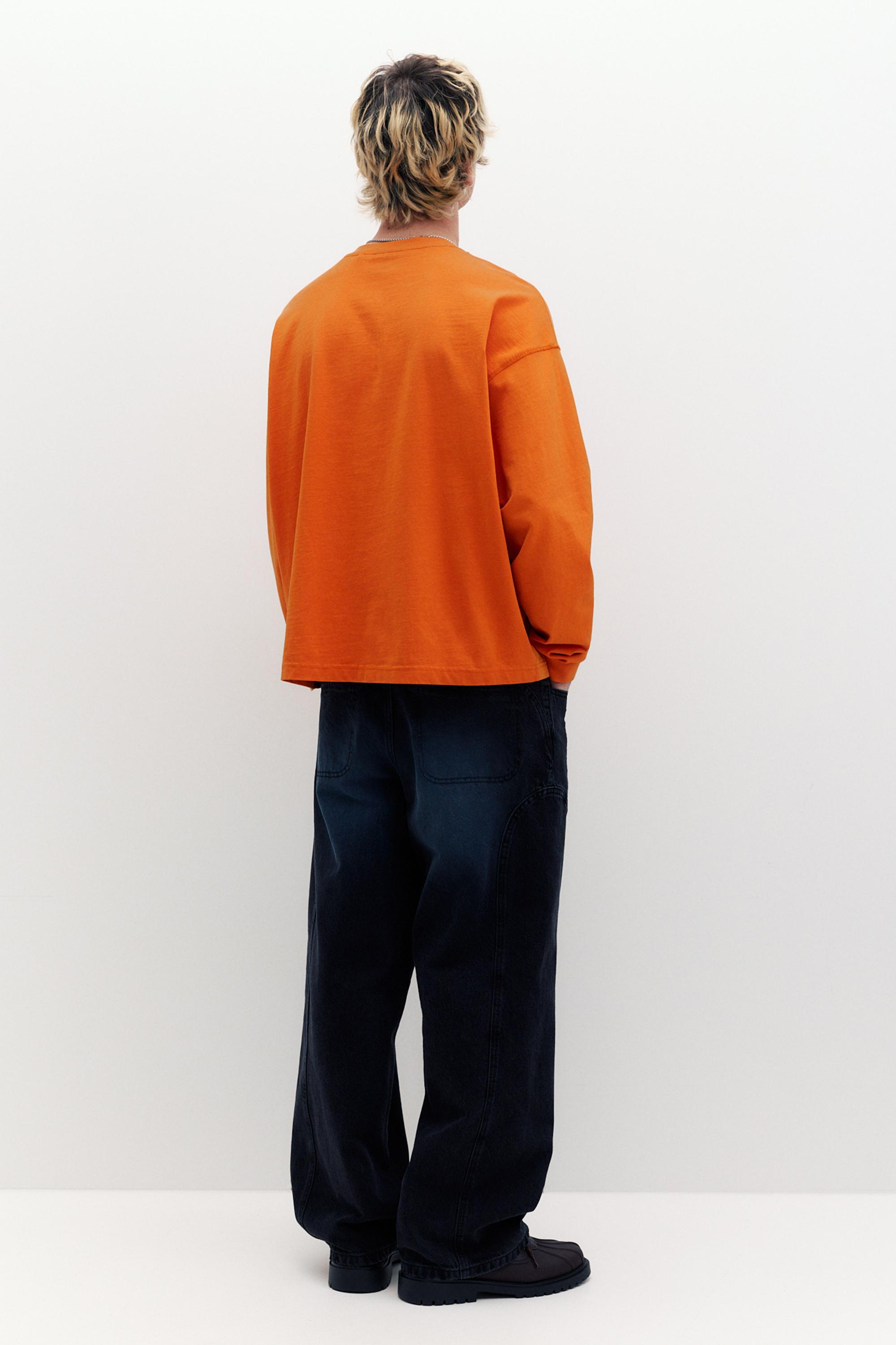 Uzun kollu STWD tişört - Görsel 17