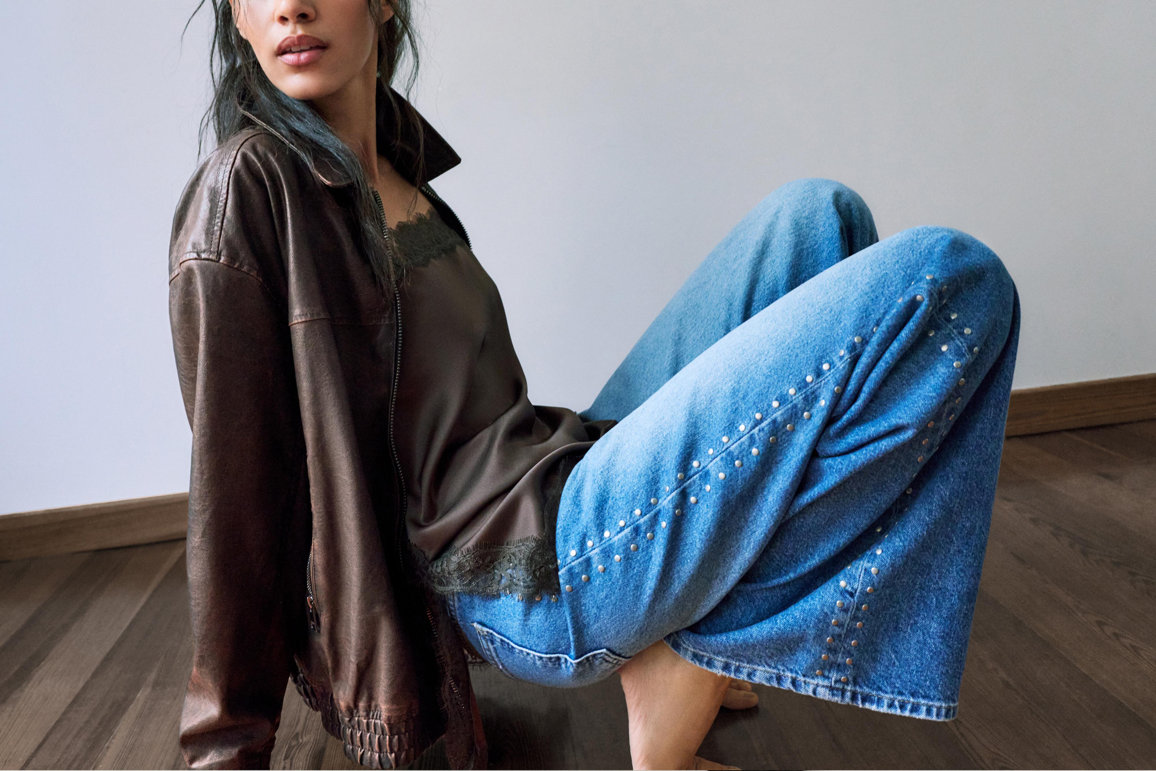 Suni Deri Baba Kesim Ceket - Görsel 142