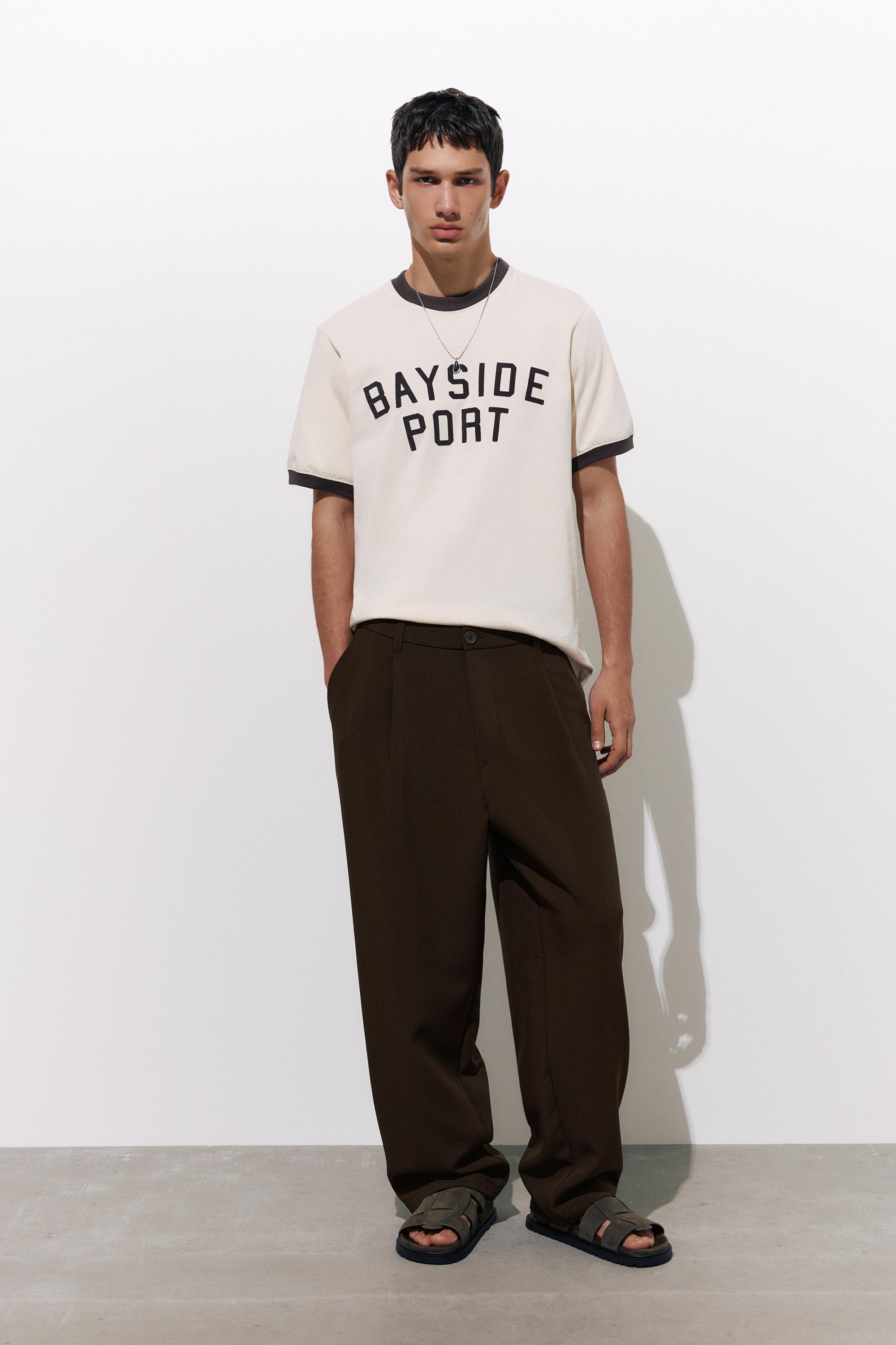Pantaloni Tailored Fit Con Pinces