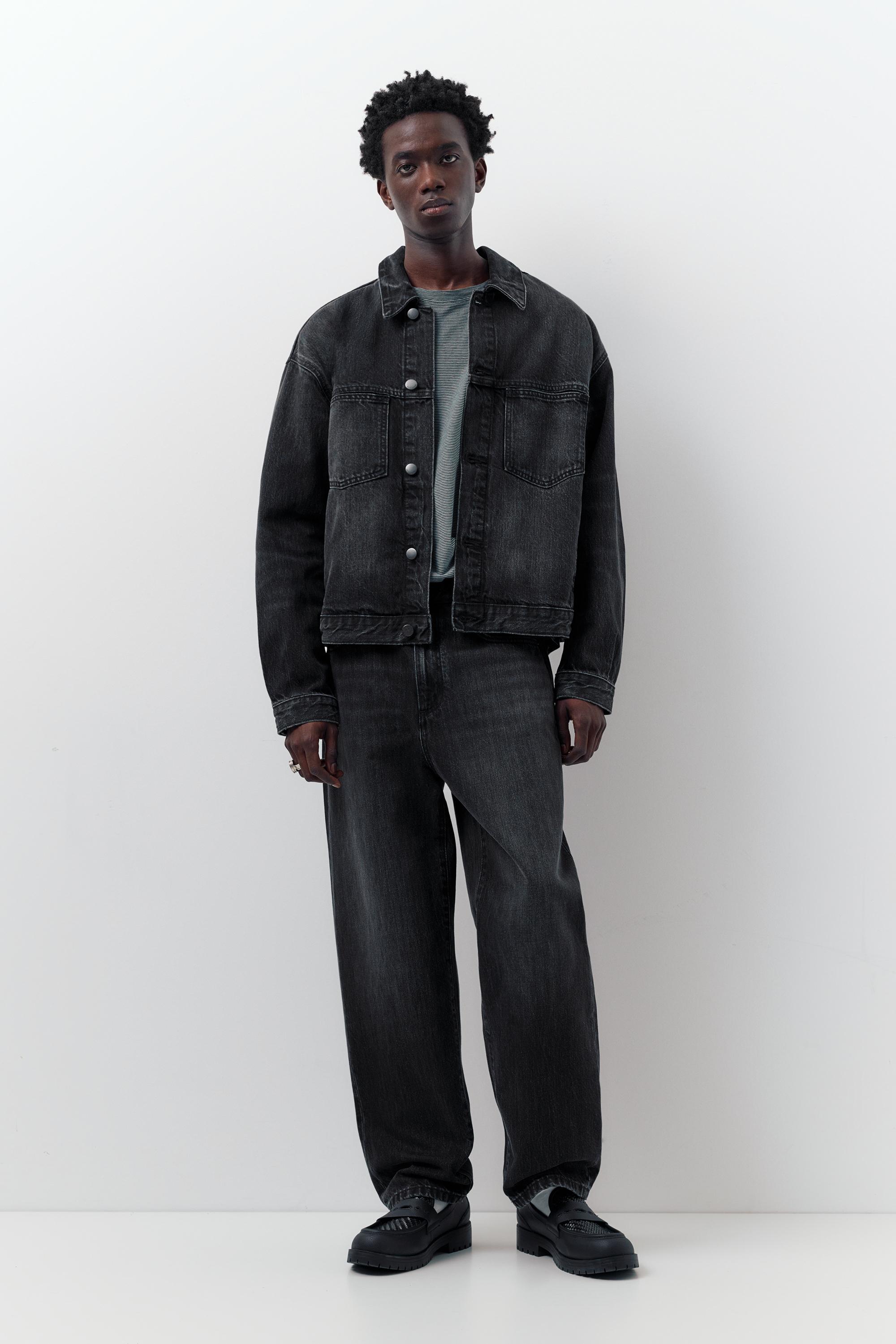 Baggy jeans — Faded black