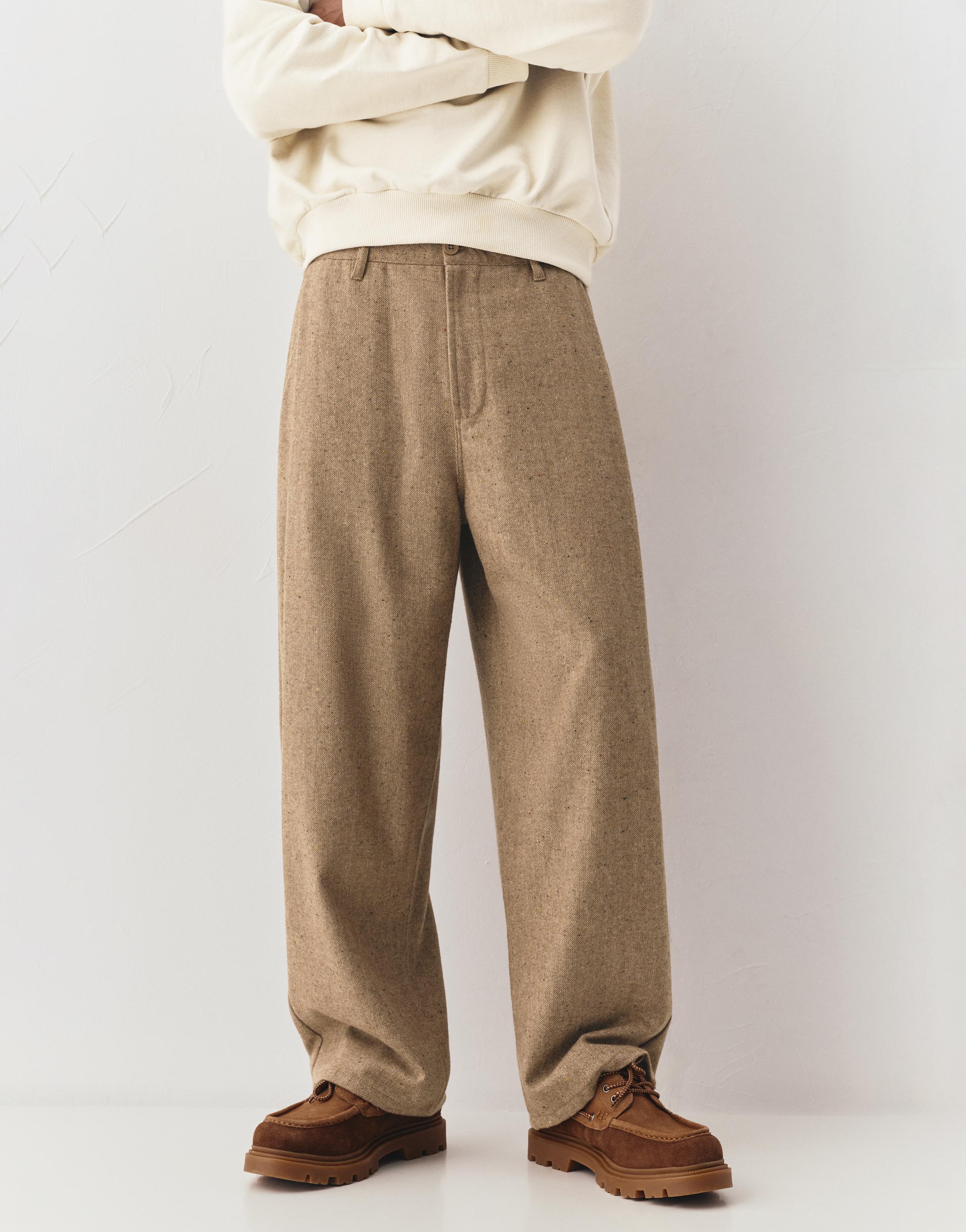 Yünlü tailored fit pantolon - Görsel 15