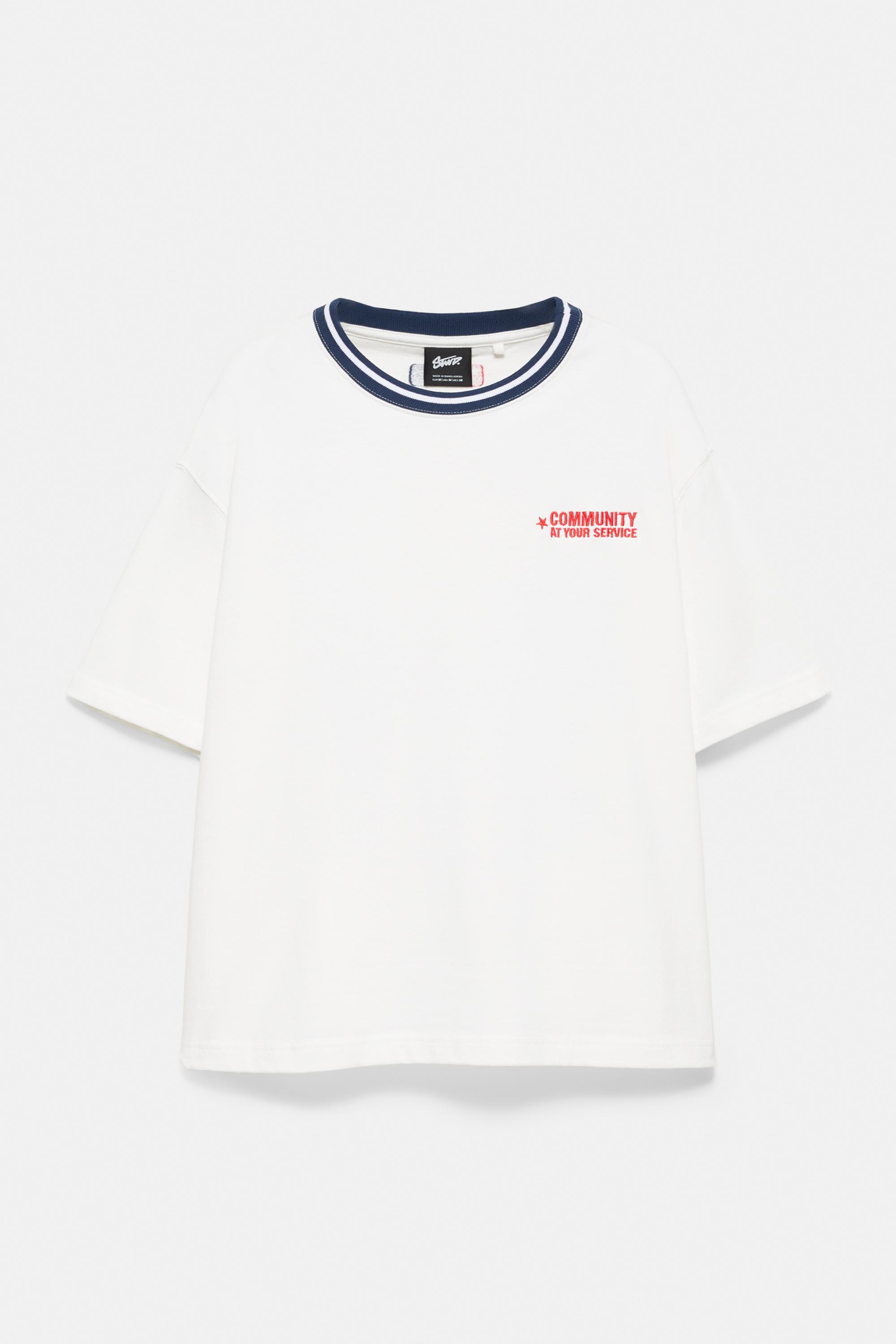 91 grafik baskılı t-shirt