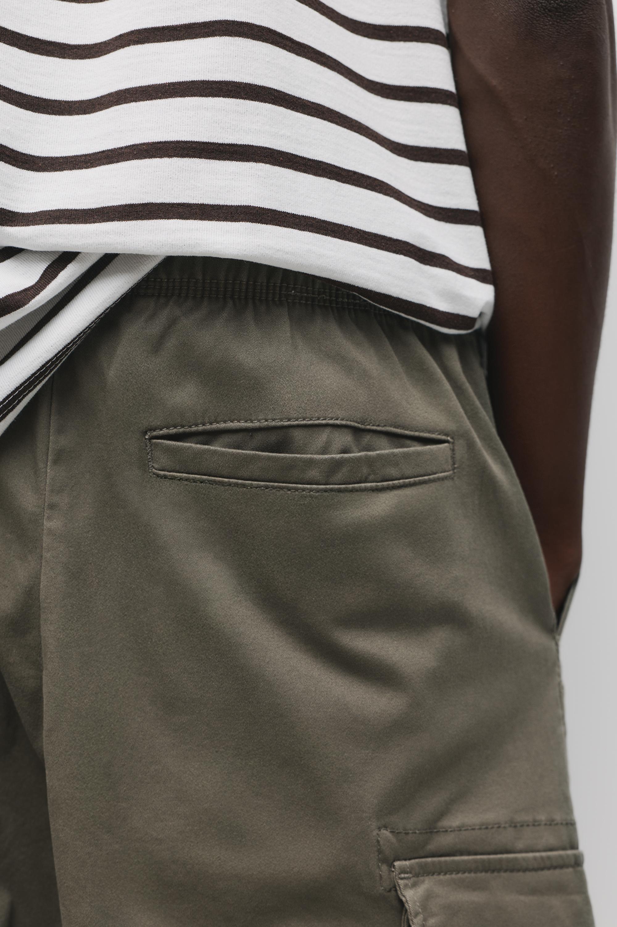 Cargo jogger trousers — Khaki