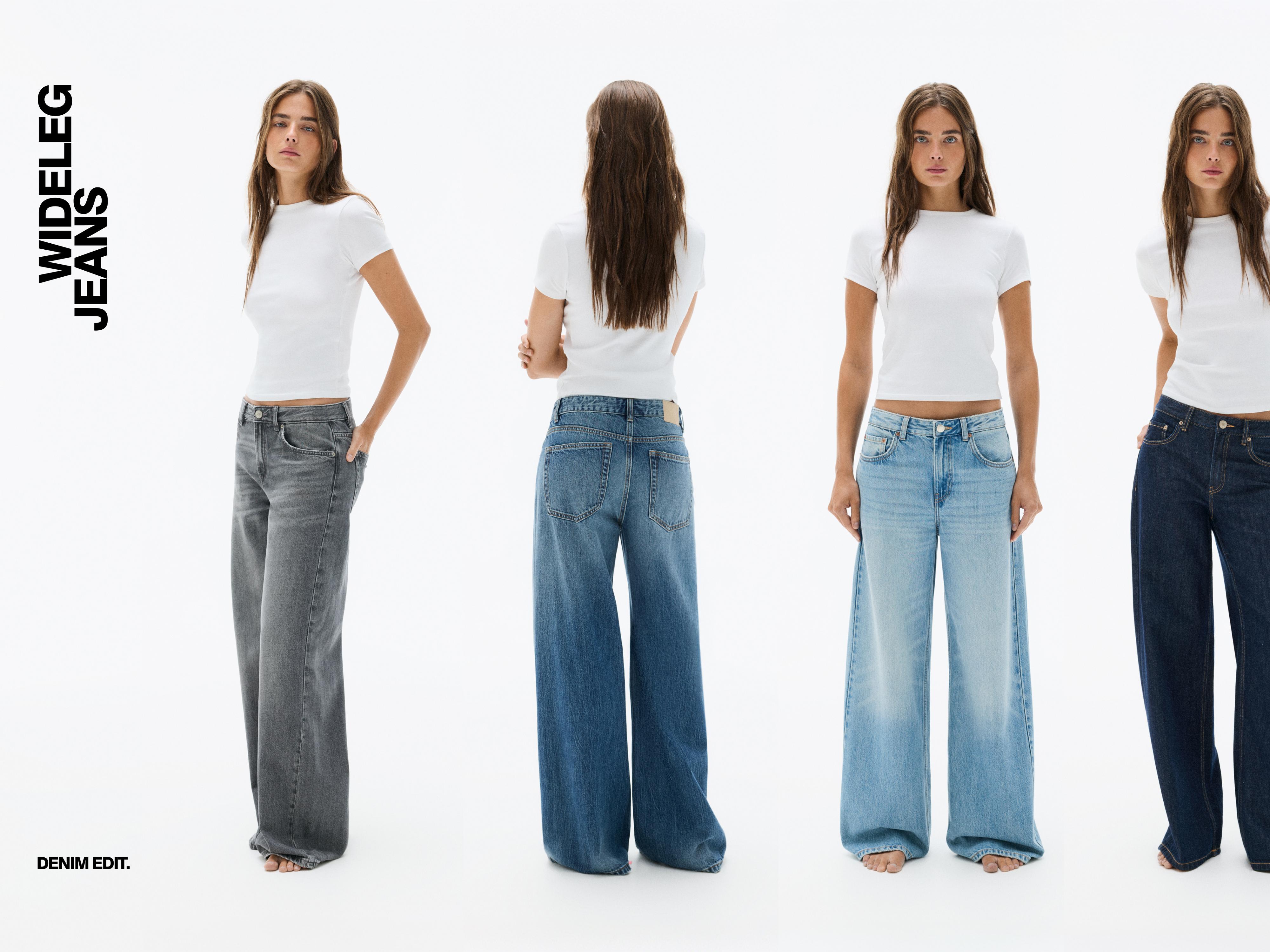 Oversize baggy jeans — Indigo