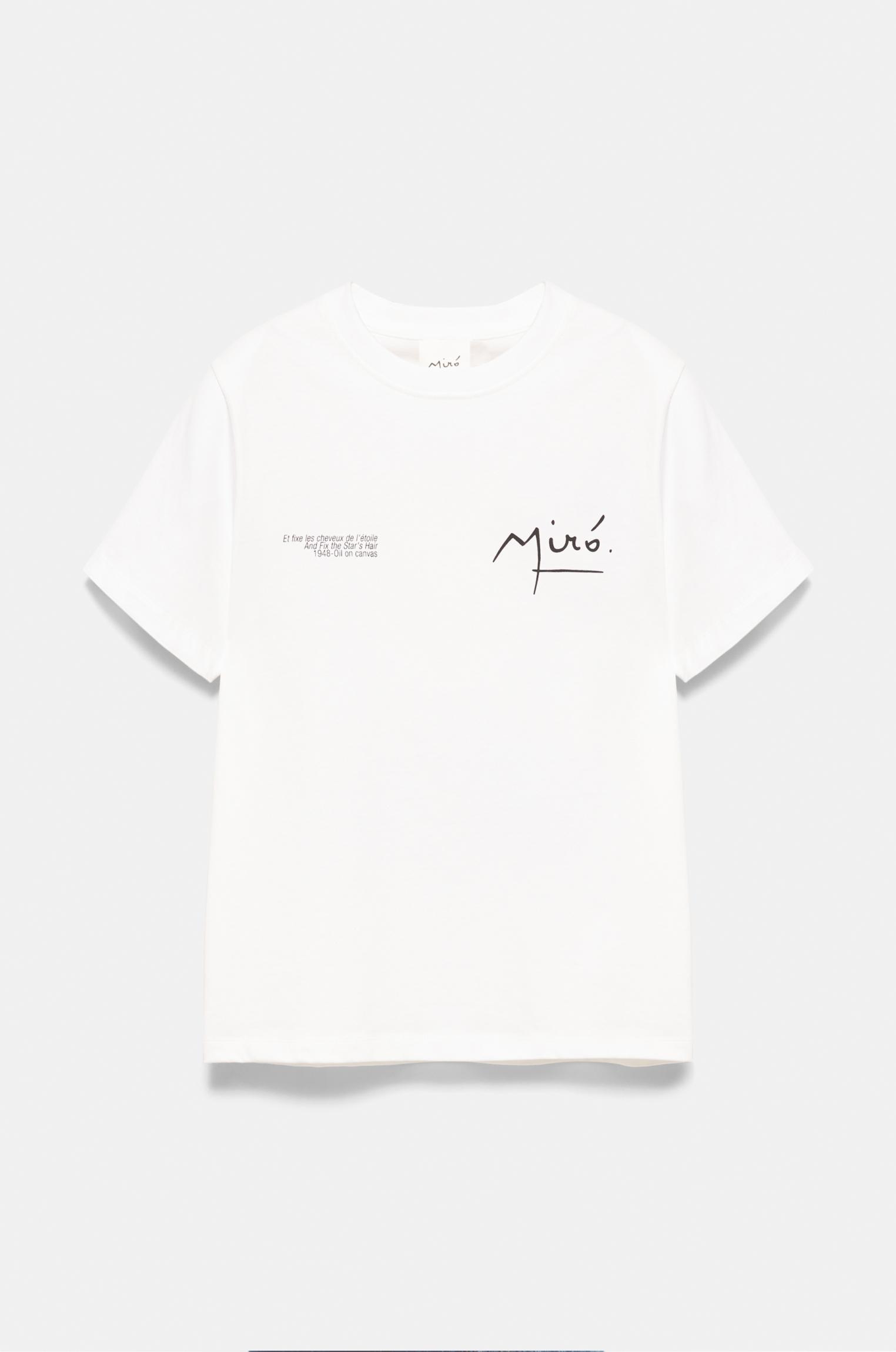 Joan Miró short sleeve T-shirt — White