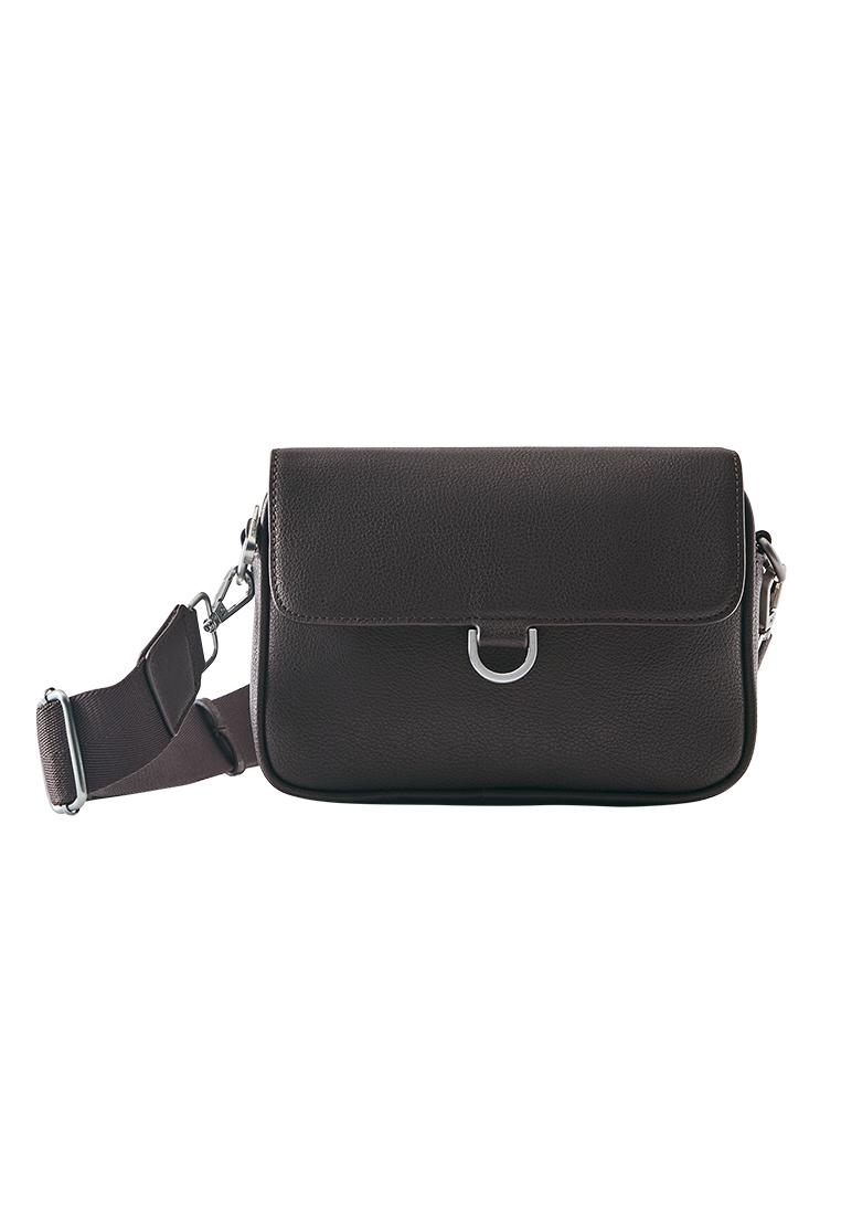 Ring crossbody bag — Brown (alternate view)