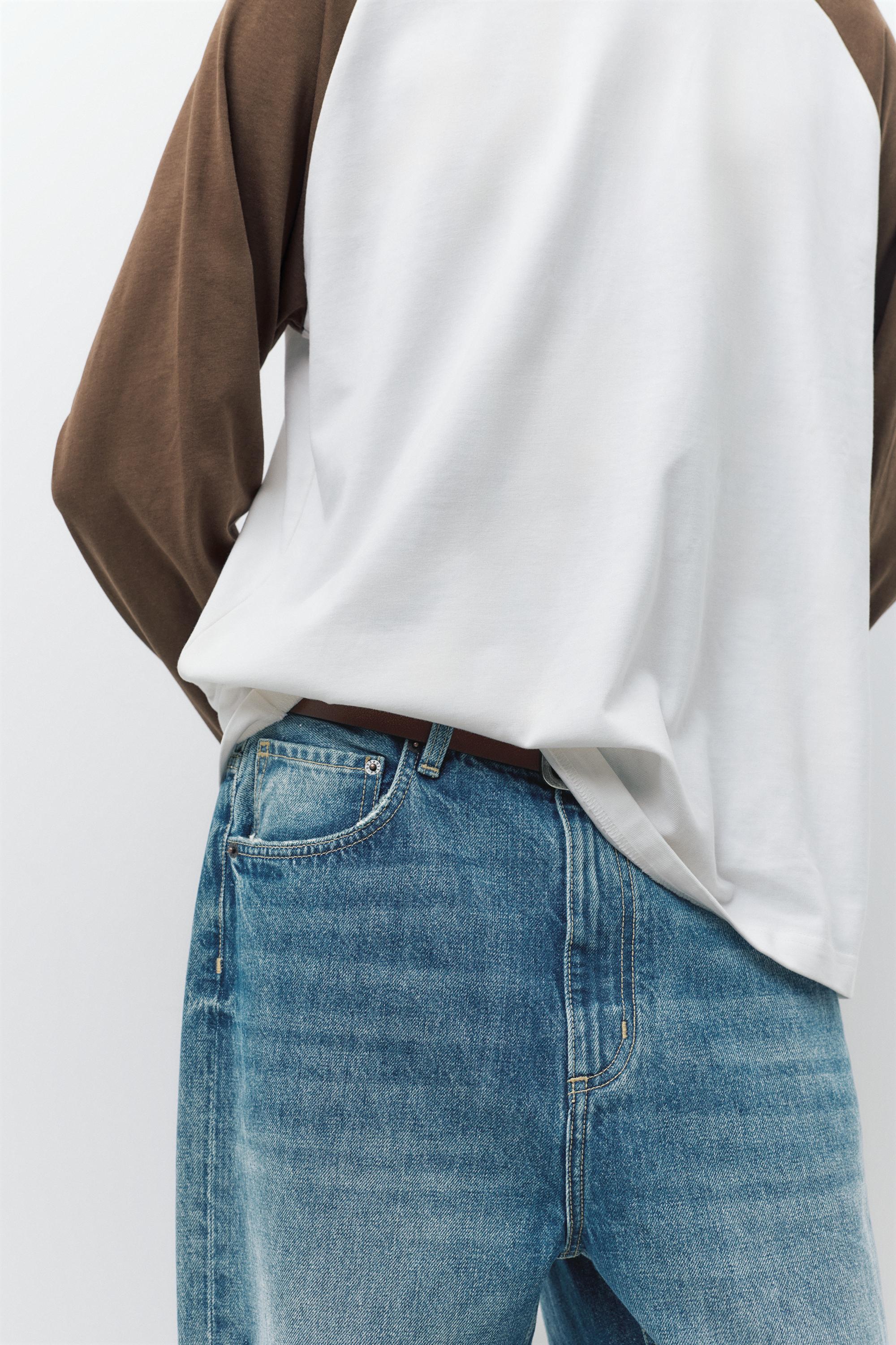 Baggy jeans — Medium blue