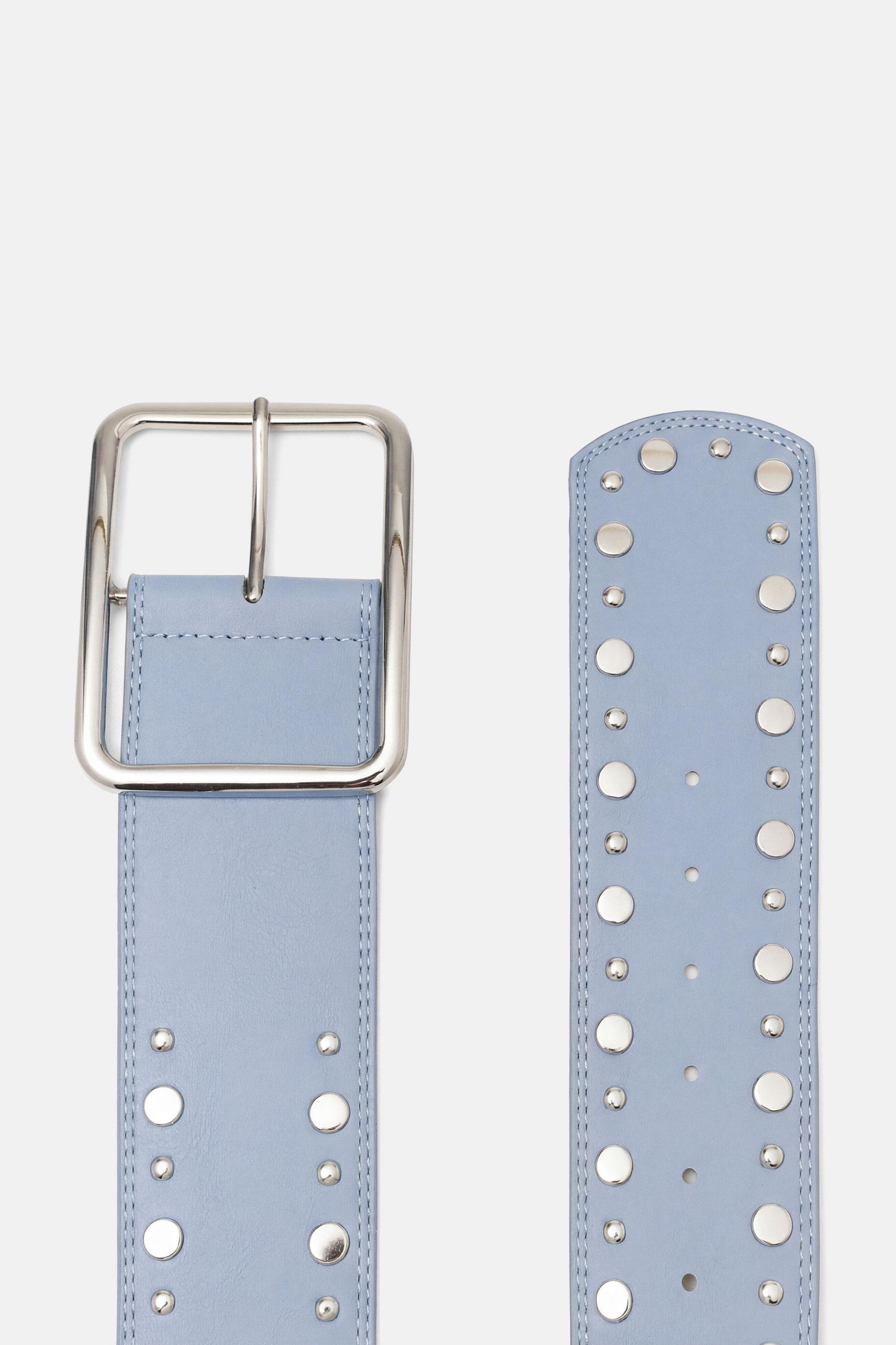 Zımbalı geniş kemer - Görsel 10