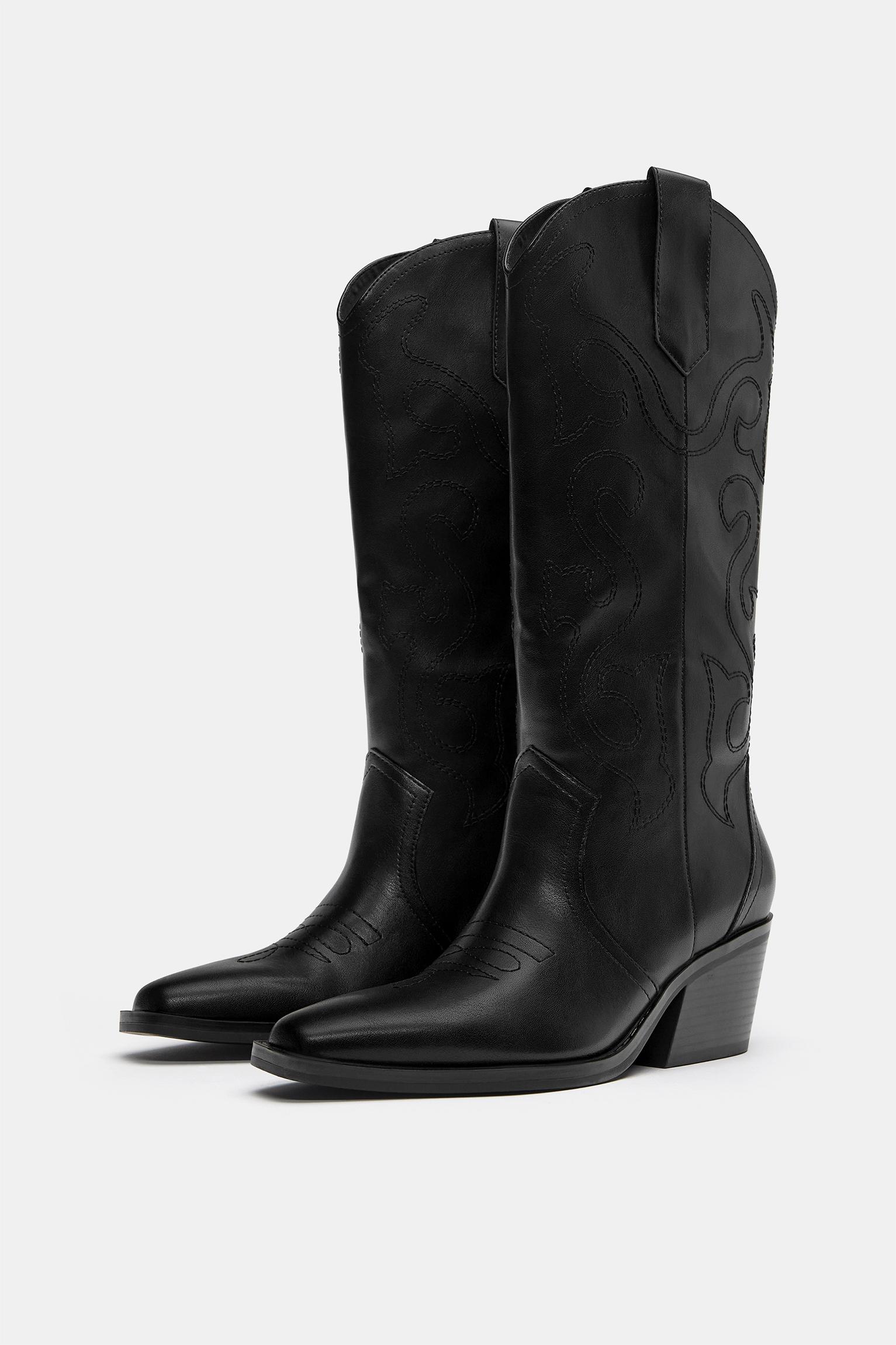 Cowboy boots — Black