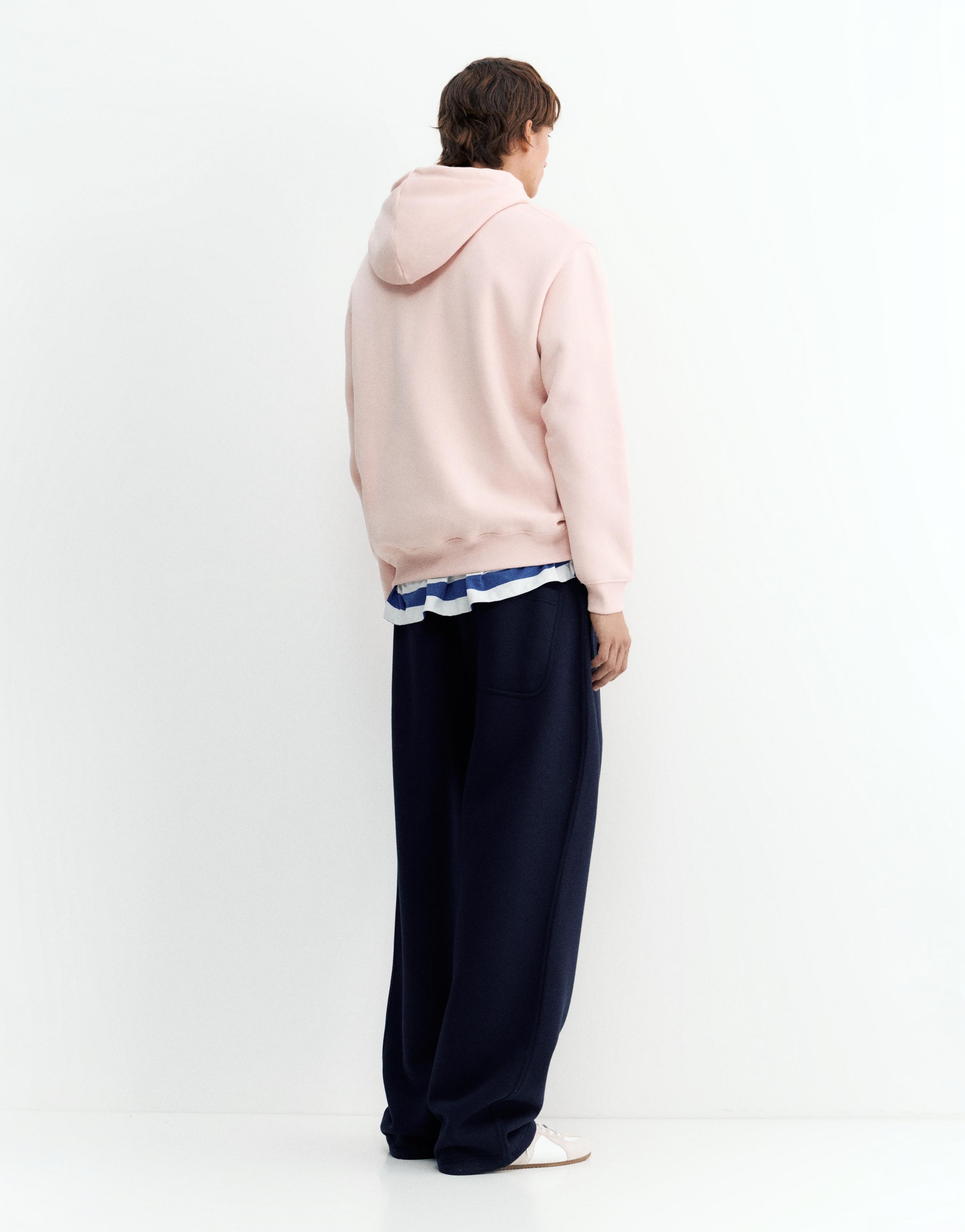 Basic hoodie — Pink