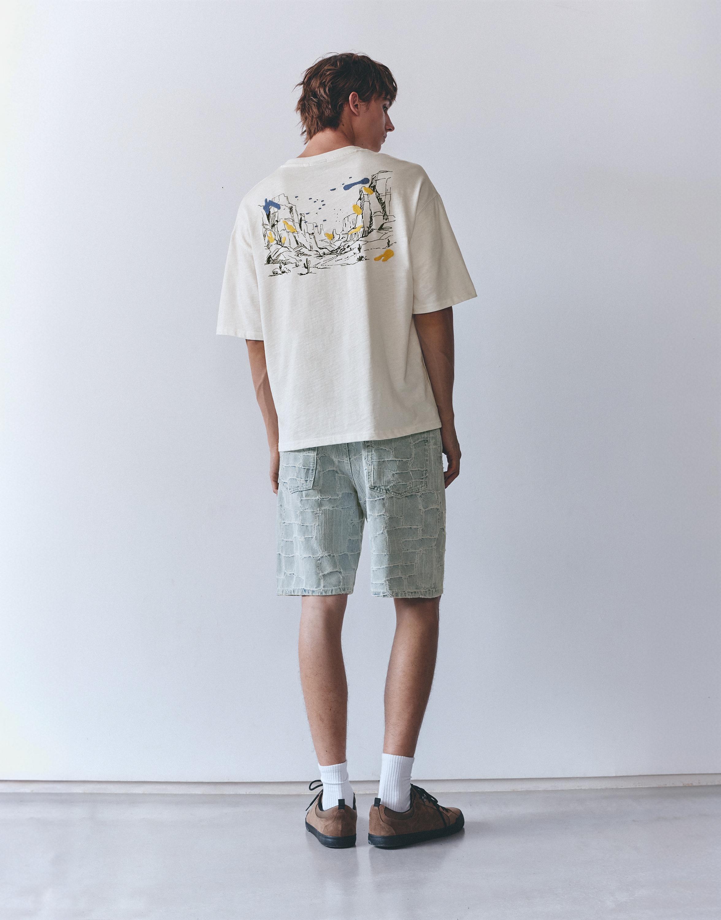 West Paradise graphic T-shirt — Off white