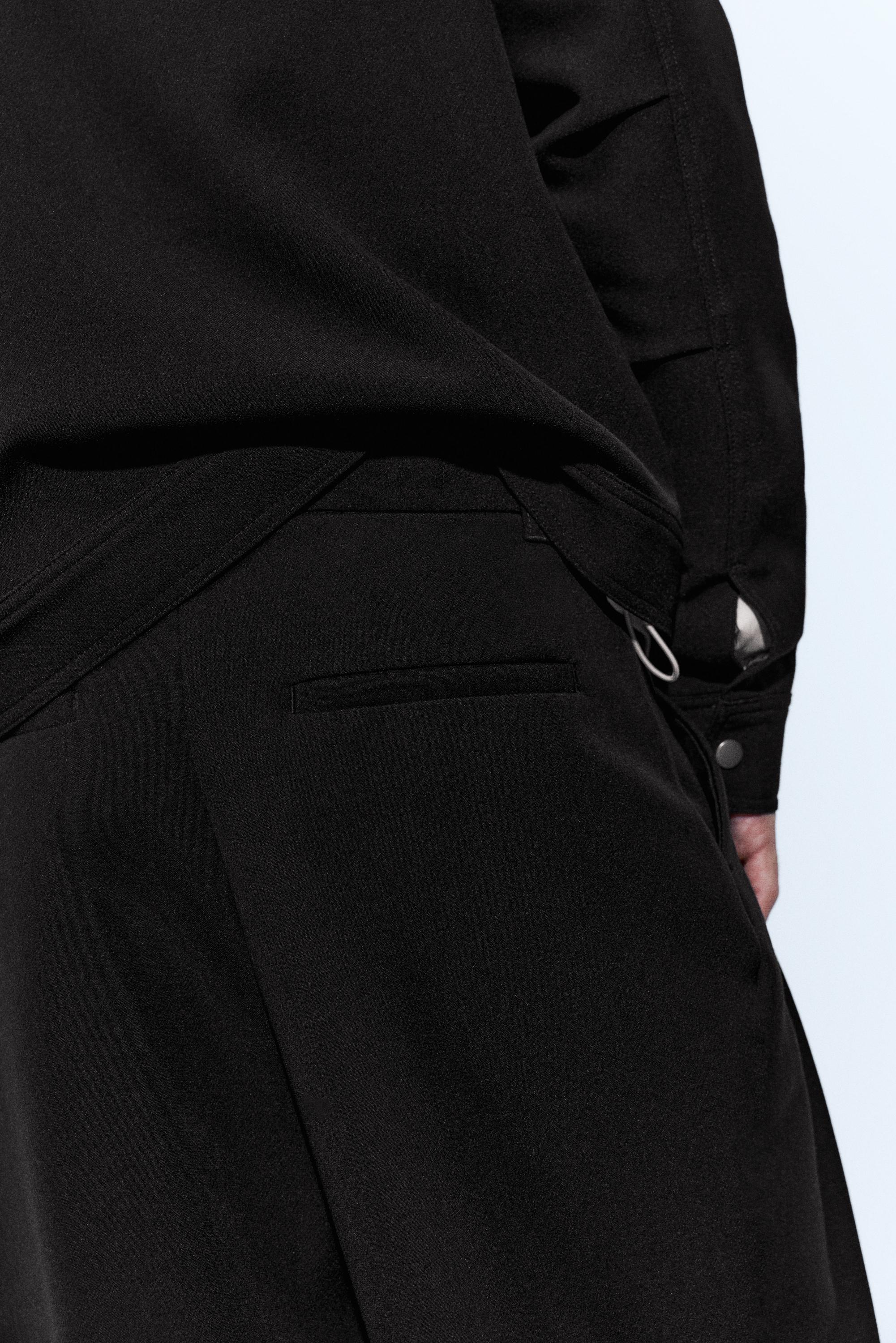 Pull&Bear Düz kesim tailored fit pantolon