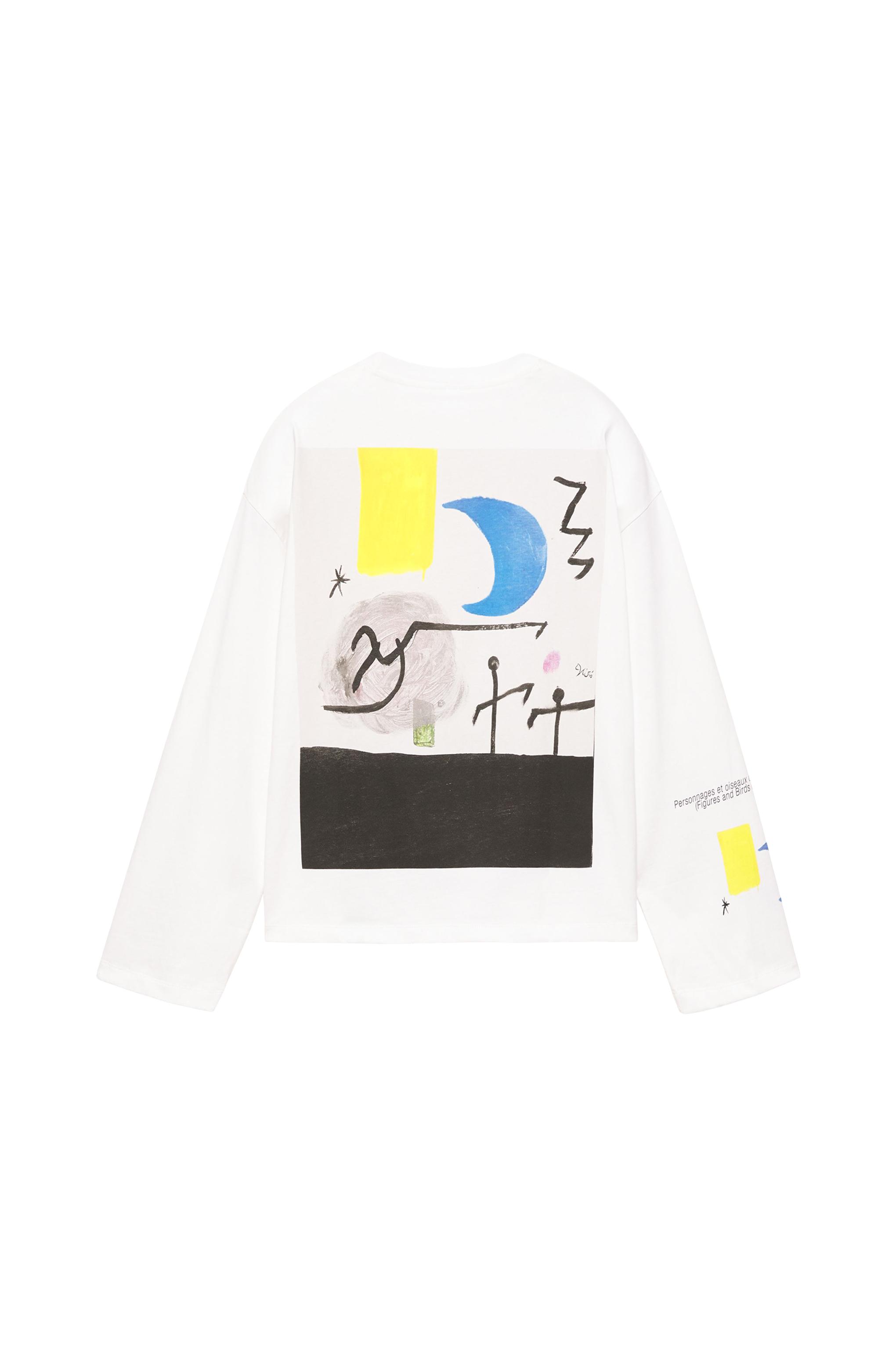 Joan Miró long sleeve T-shirt — White