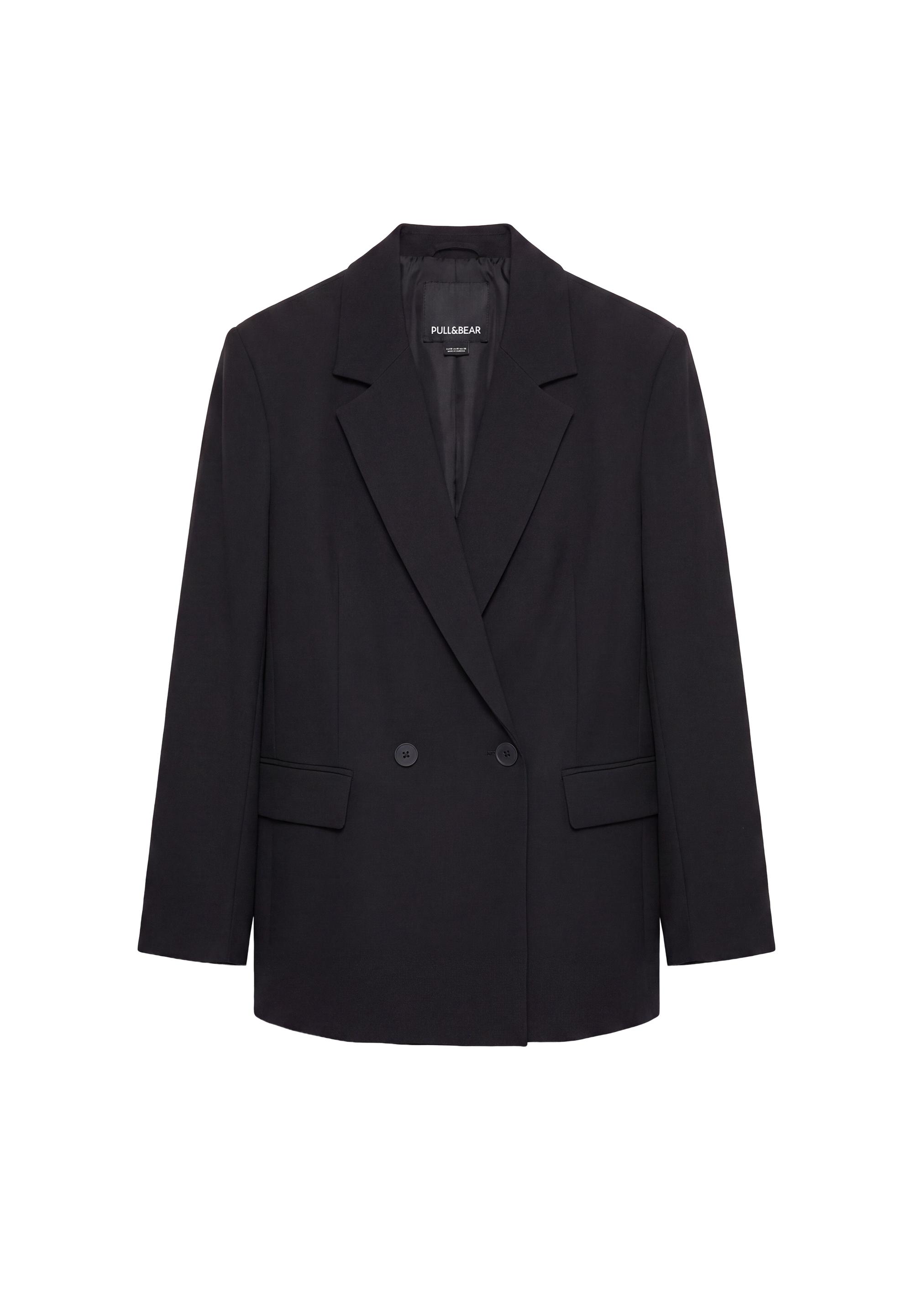 Pull&Bear Kruvaze blazer görsel 8