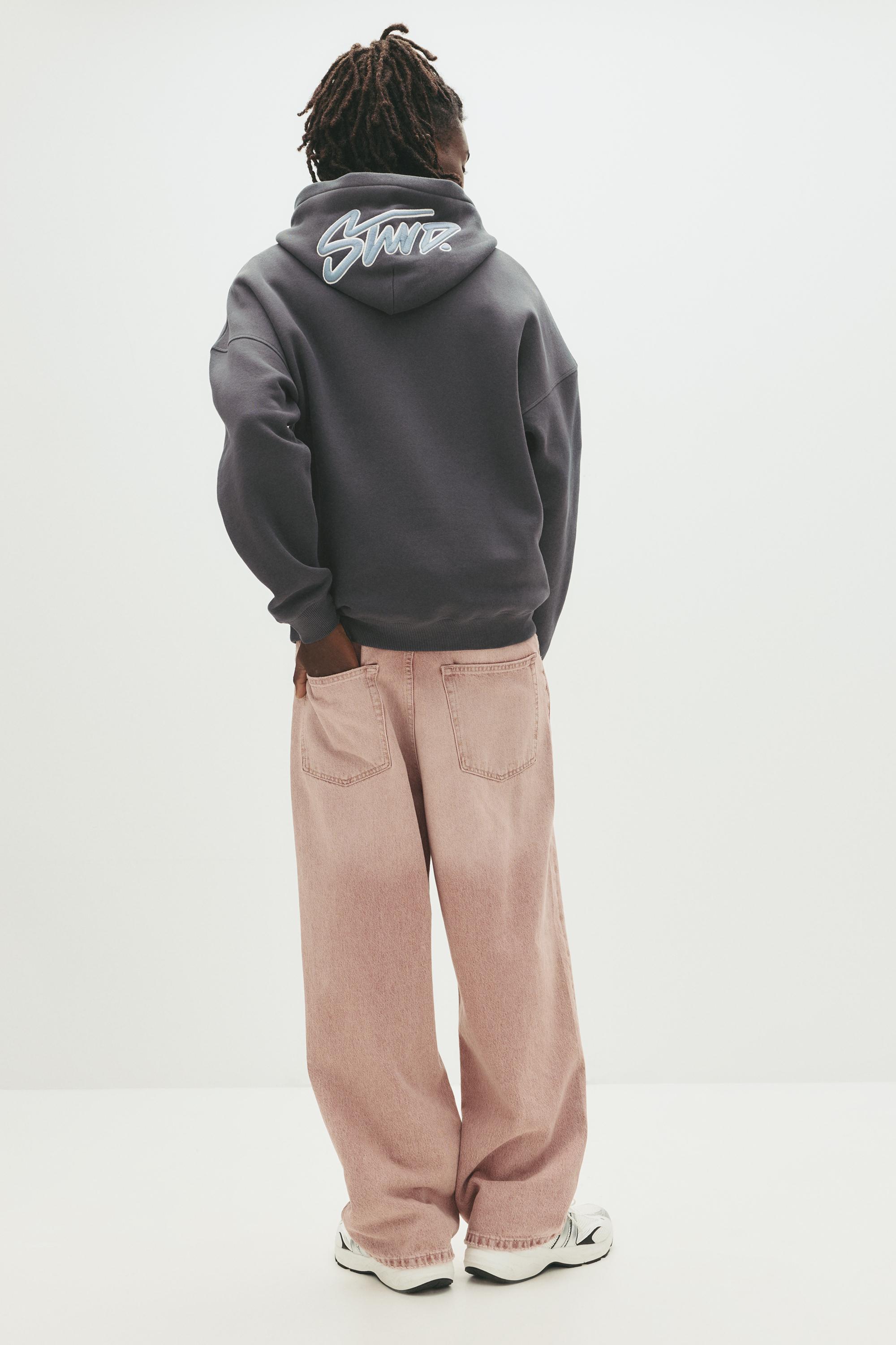 STWD İşlemeli kapüşonlu sweatshirt - Görsel 20