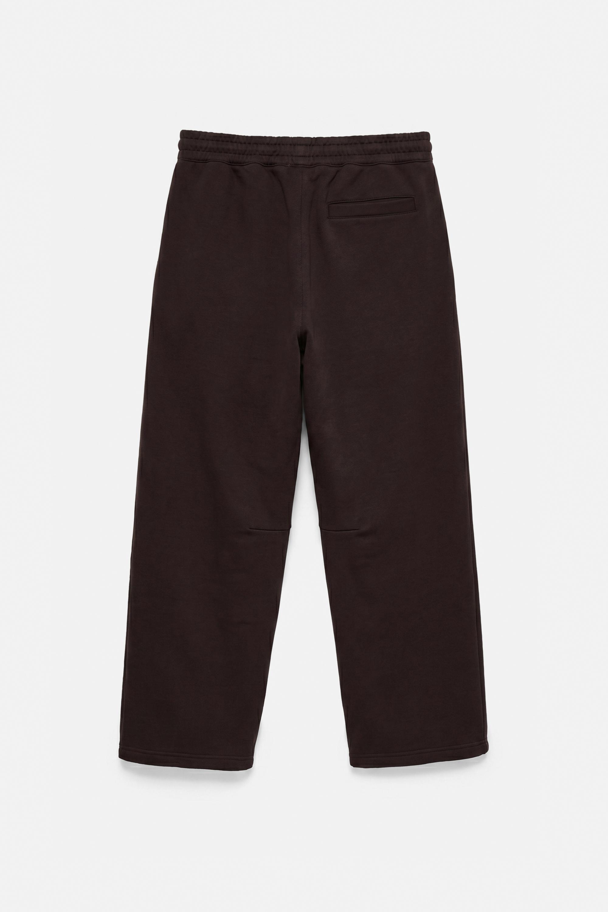 Relaxed fit sweatpants — Brown