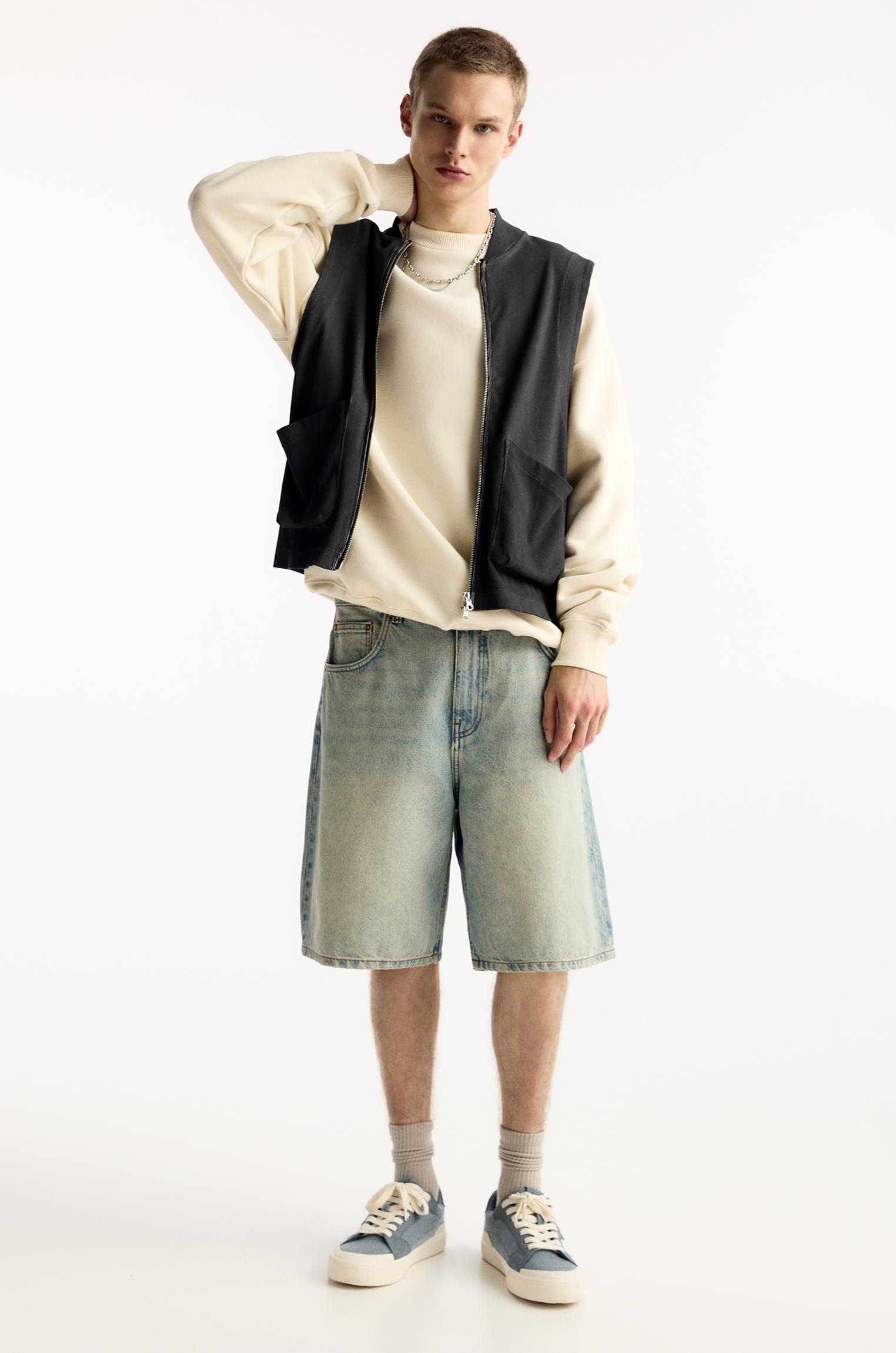 Denim Shorts Collection Man PULL BEAR United Arab Emirates