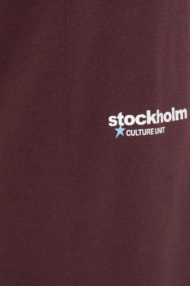 Graphic joggers — Maroon 7
