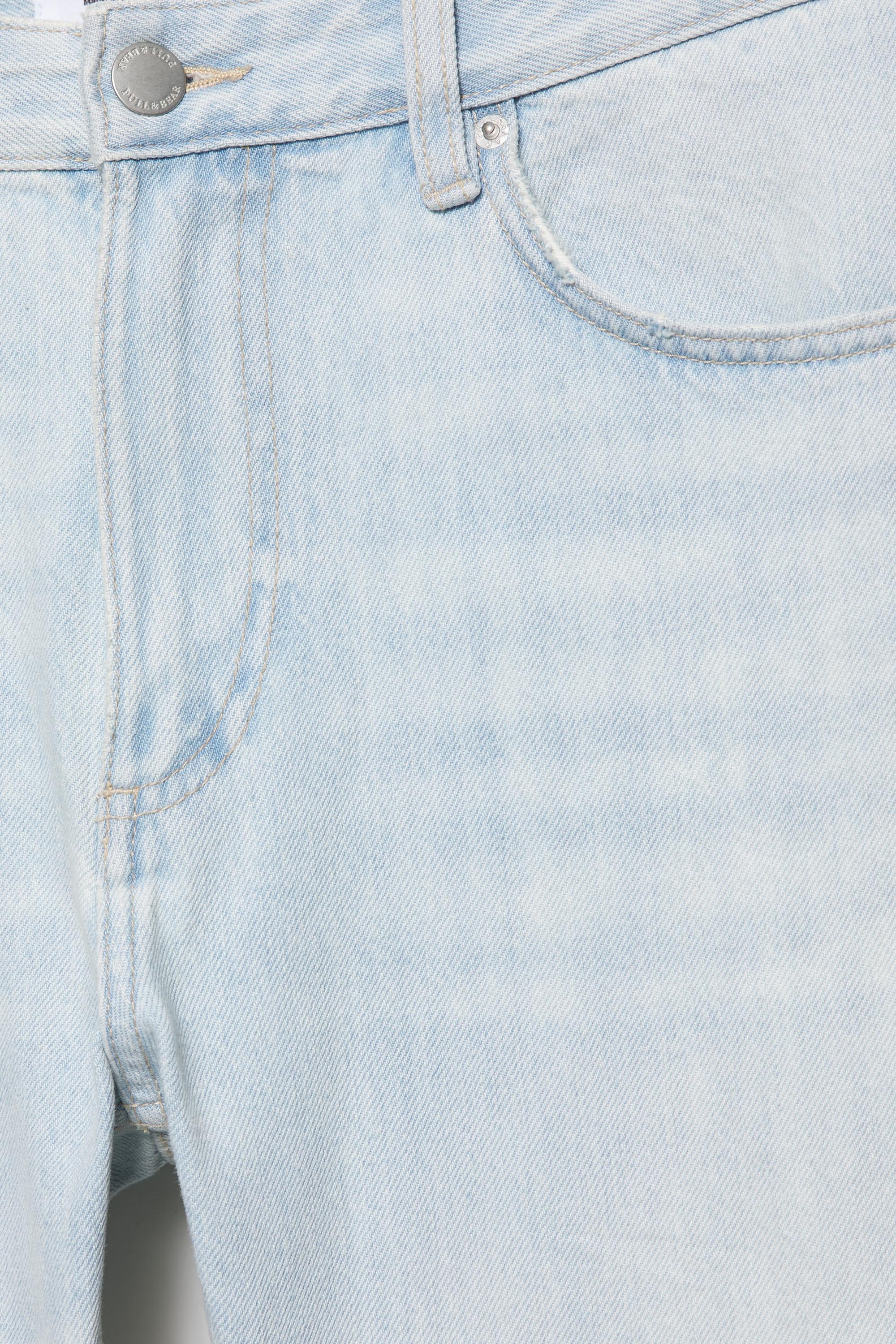 Straight-leg jeans — Pale indigo