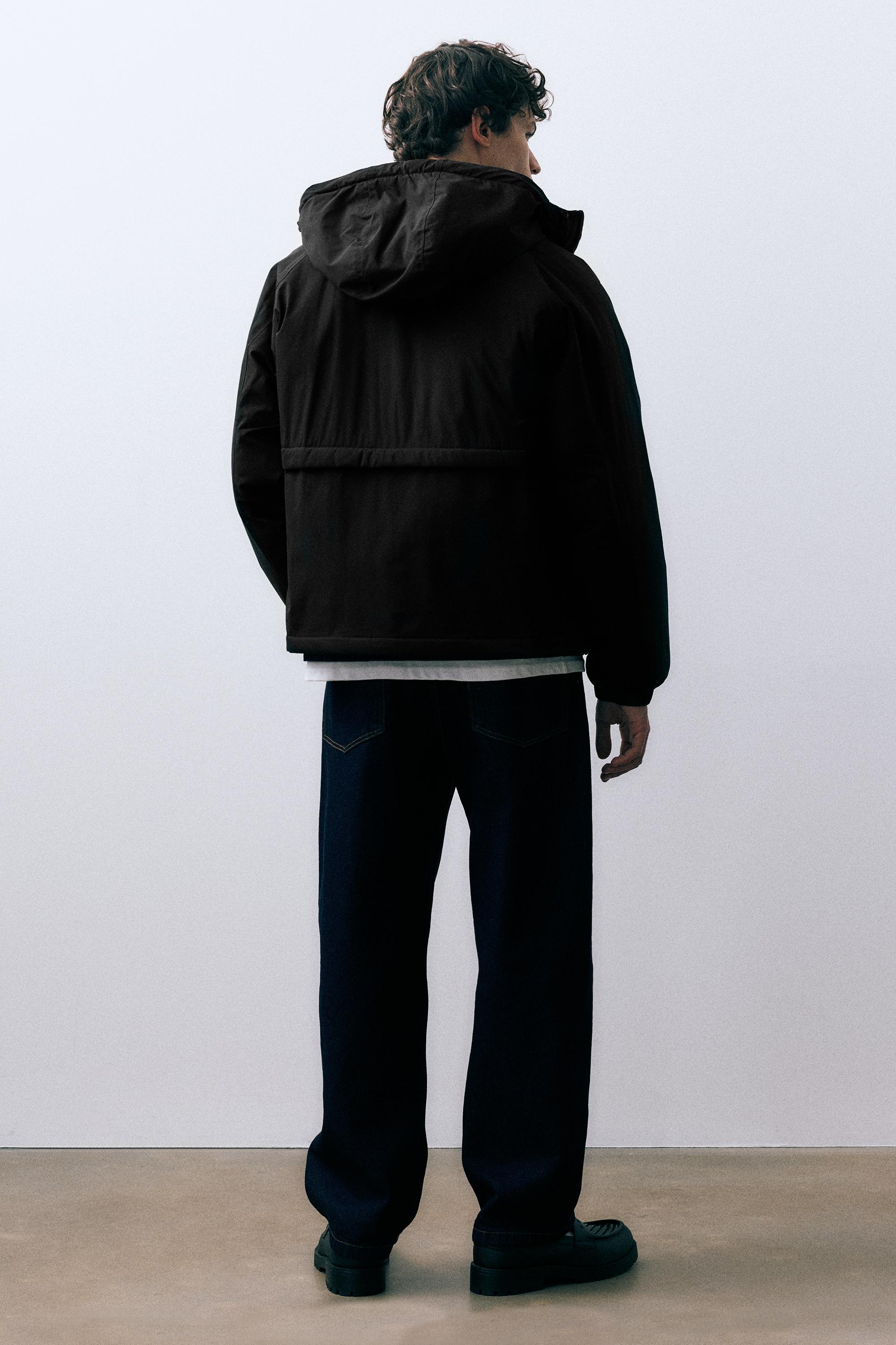 Dik yaka şişme mont - Görsel 46