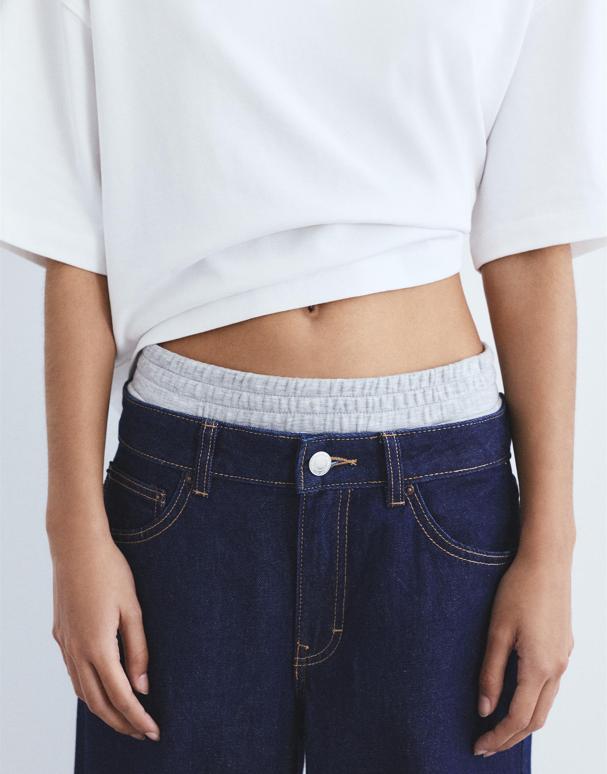 Kısa kollu kutu kesim t-shirt - Görsel 49