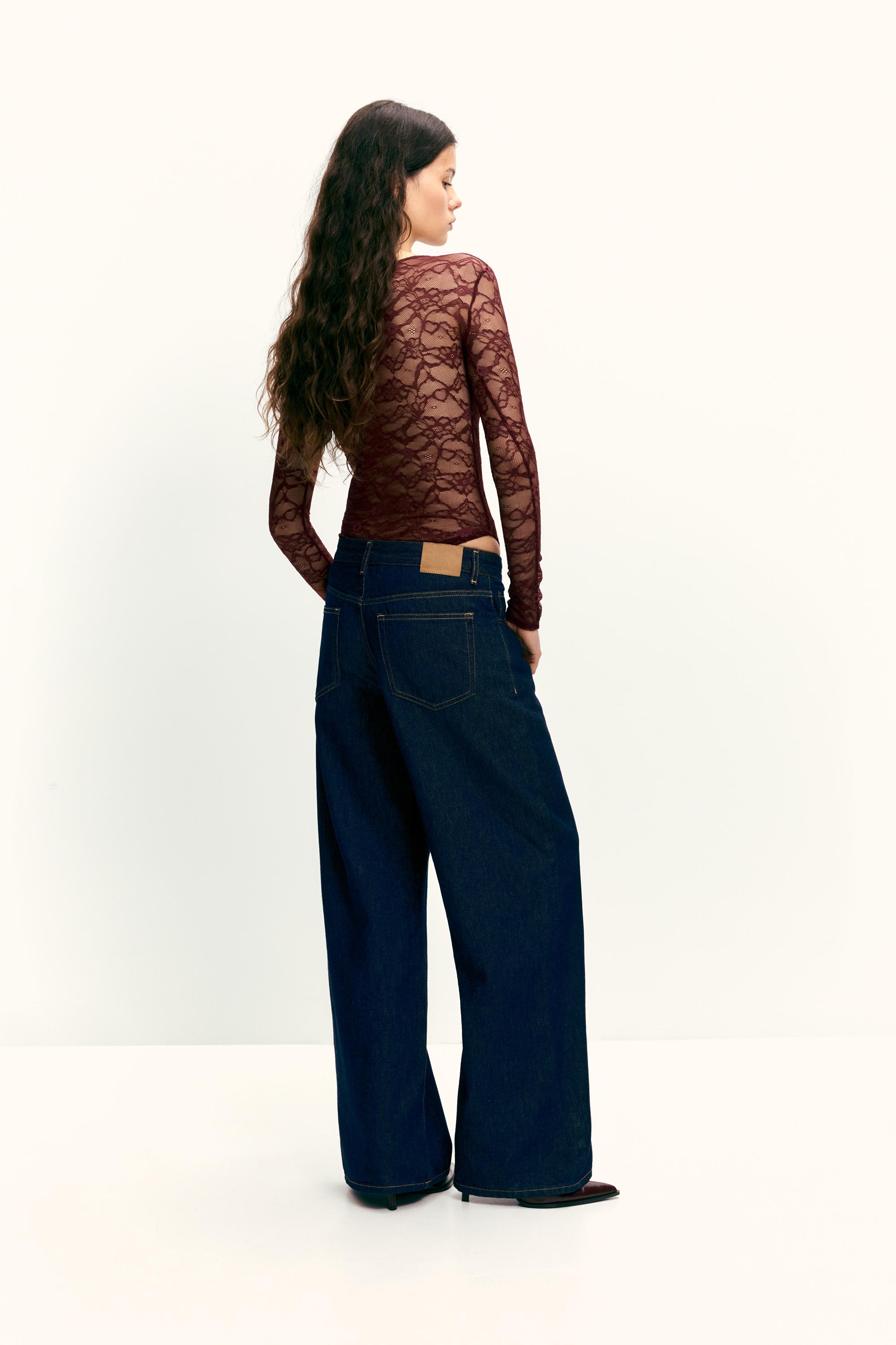 Dantelli uzun kollu body - Görsel 25