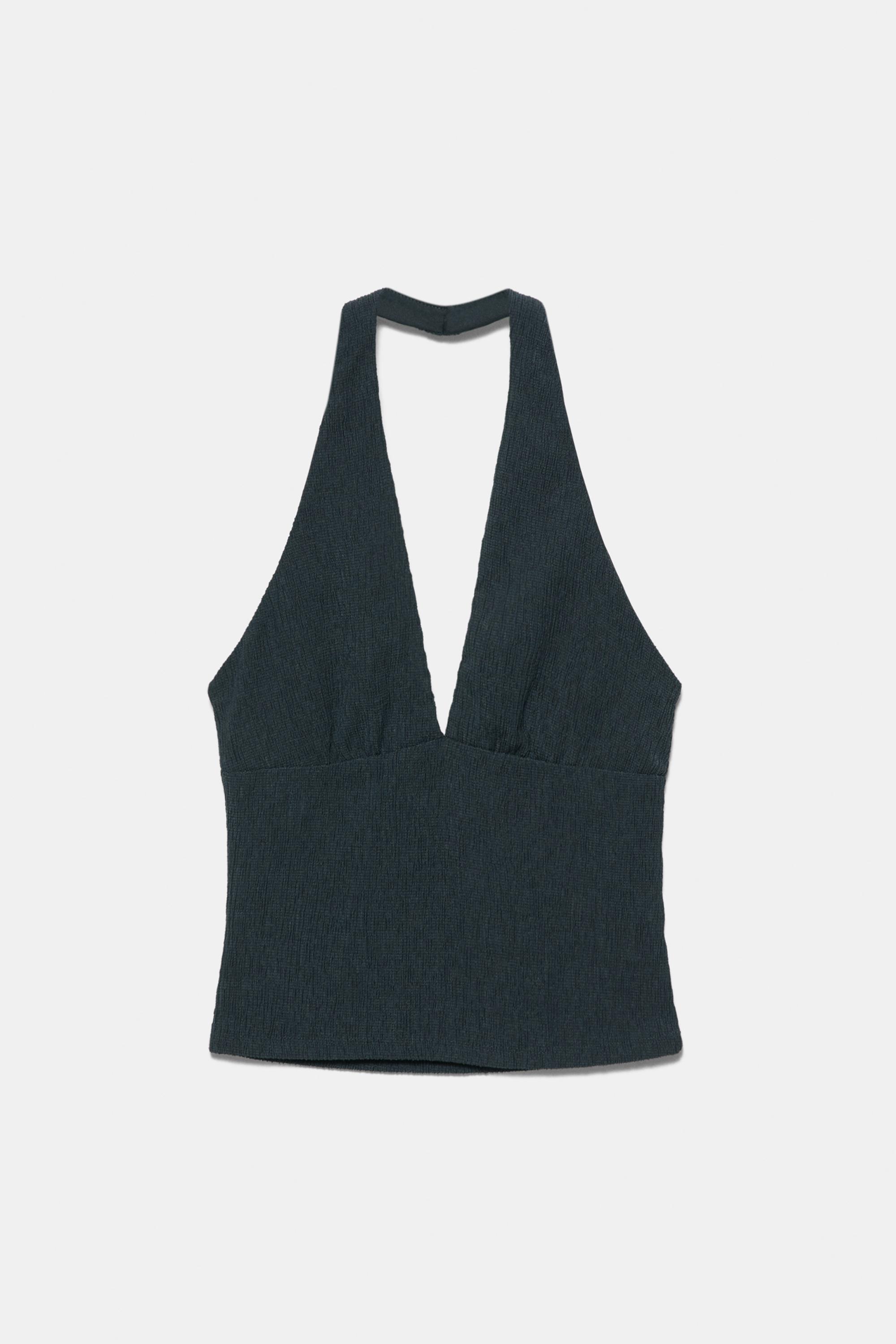 Bambula halter top - Görsel 4