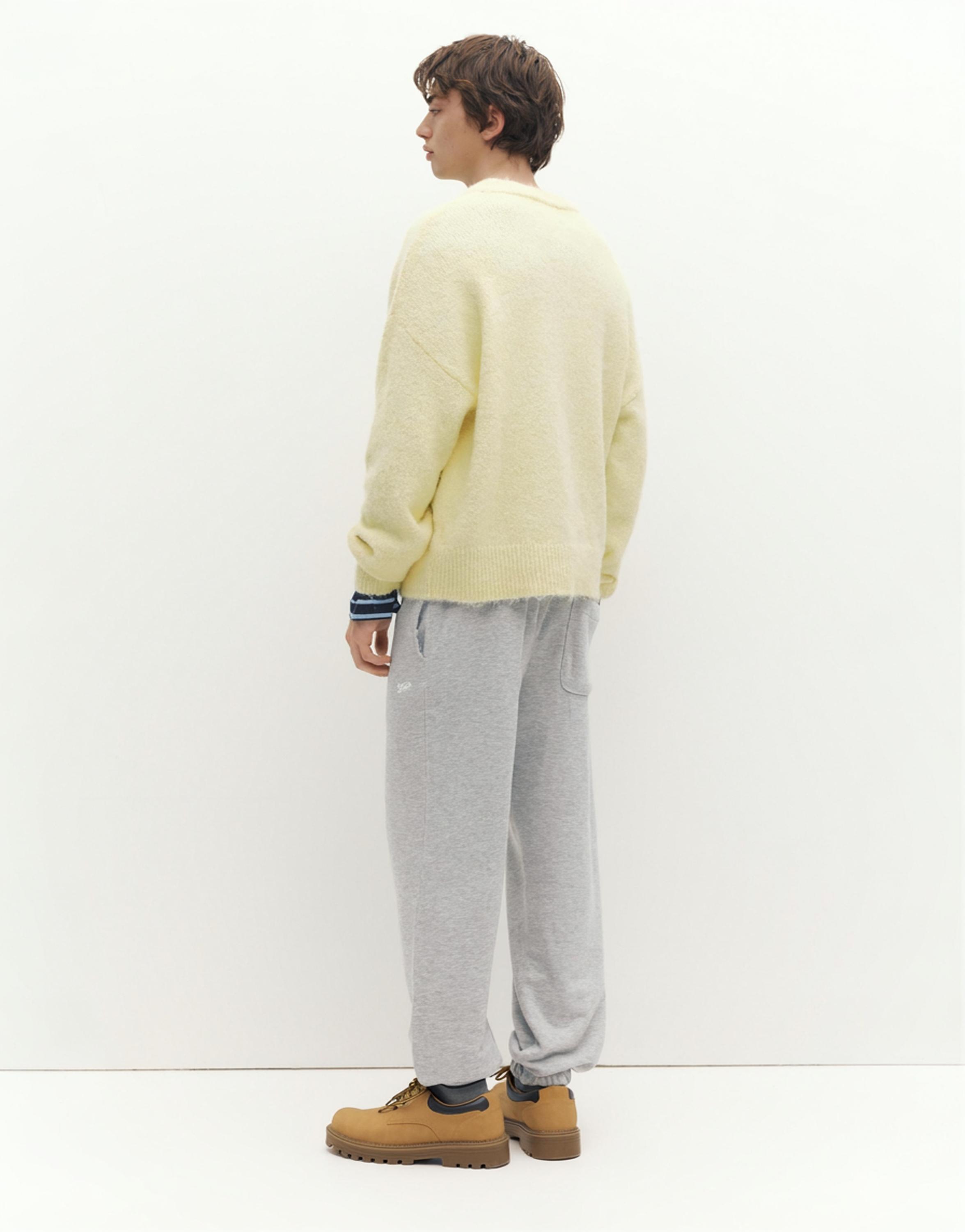 STWD tracksuit bottoms — Grey marl