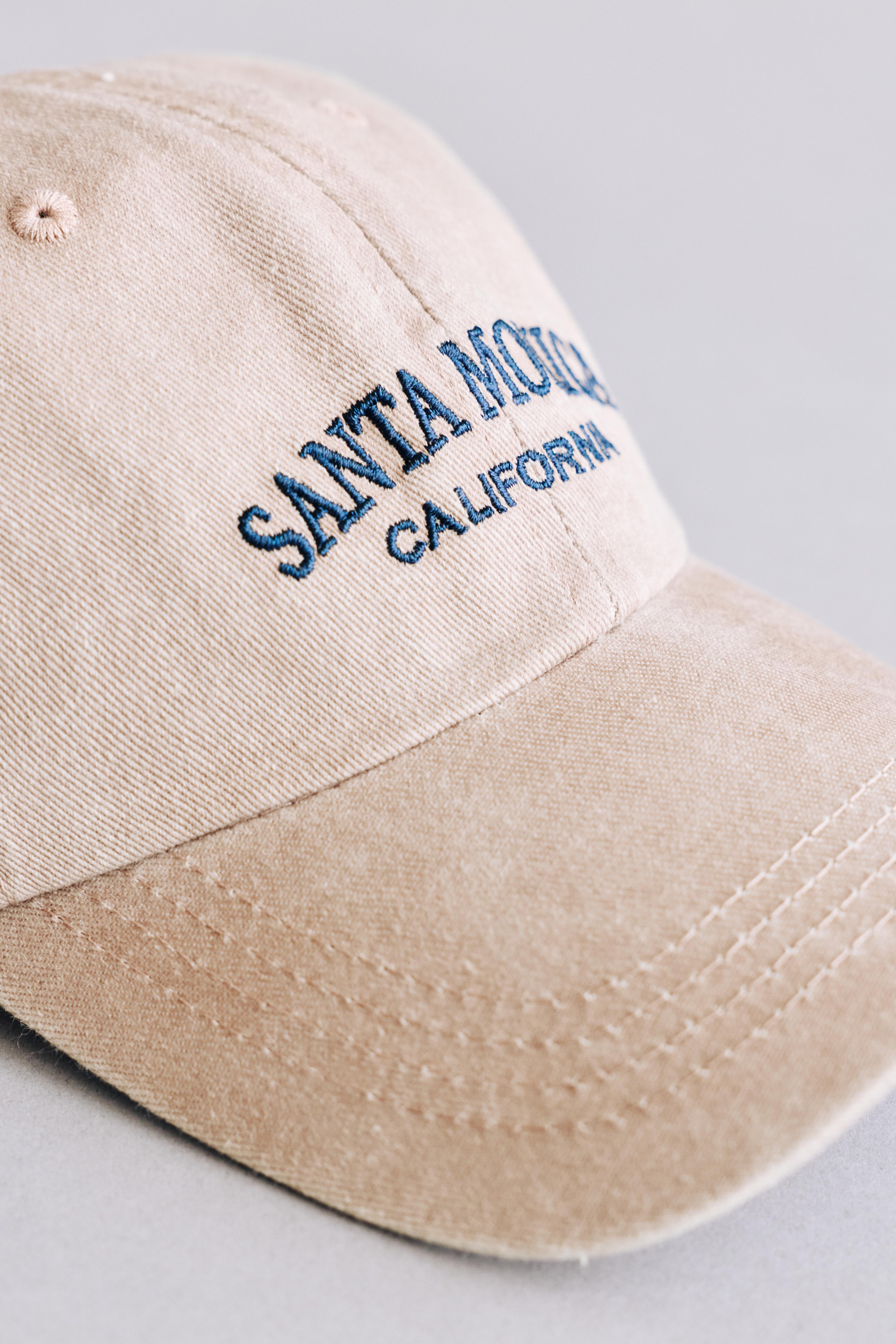 Santa Monica graphic cap — Pink