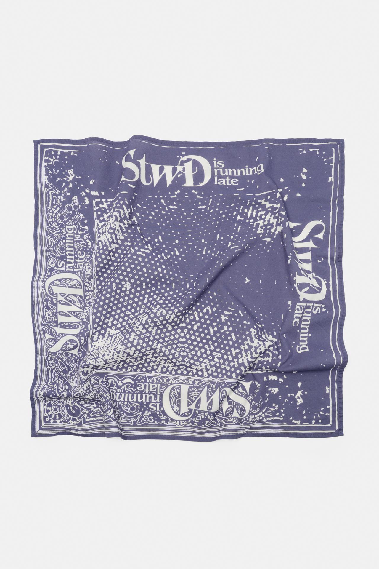 STWD paisley print bandana — Violet